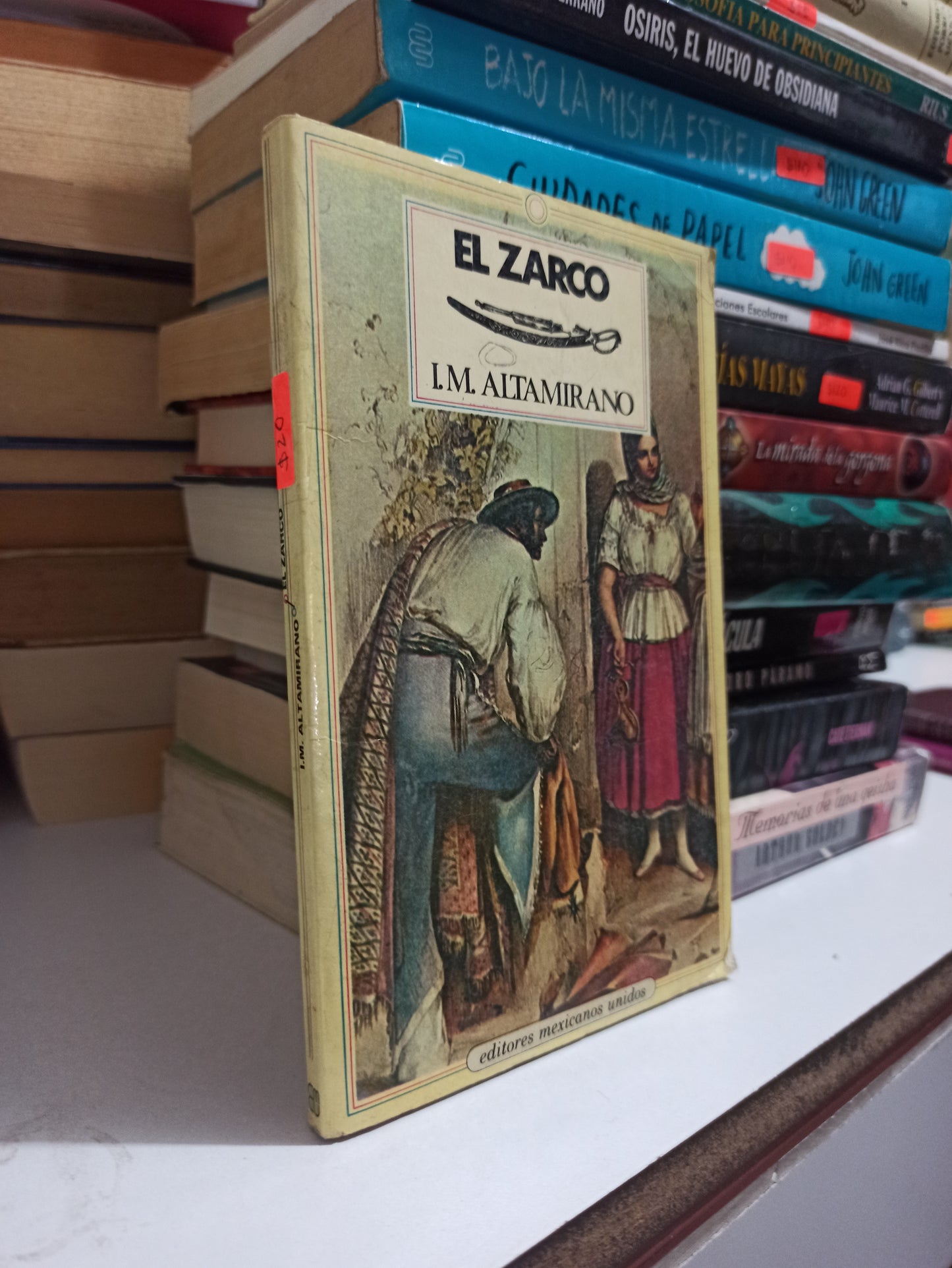 EL ZARCO POR I. M. ALTAMIRANO USADO NOVELAS ALDAMA