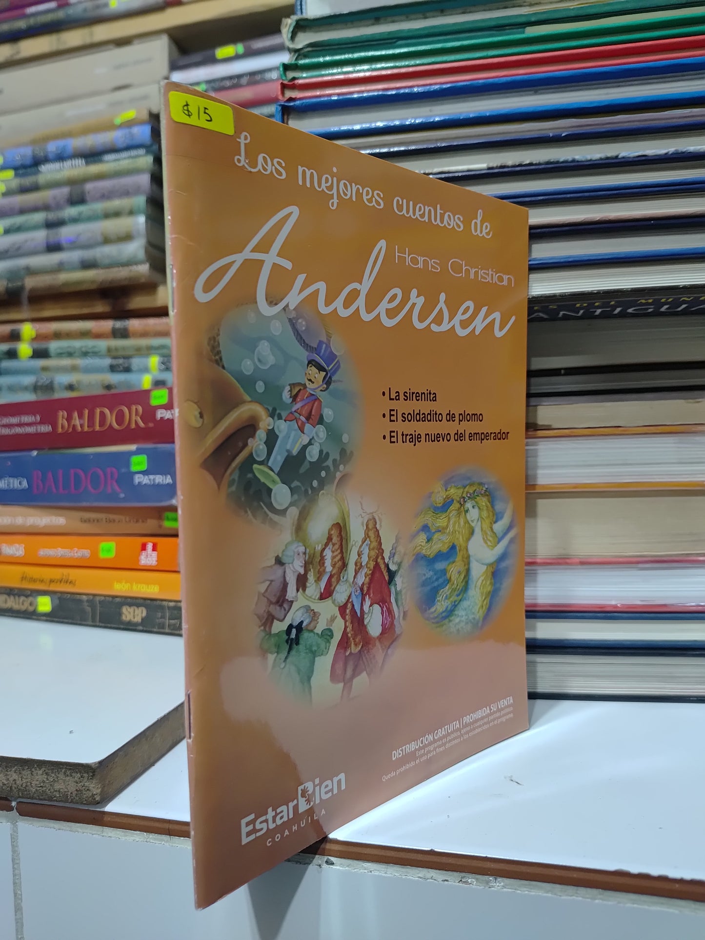 LOS MEJORES CUENTOS DE HANS CHRISTIAN ANDERSEN USADO INFANTILES JUAREZ