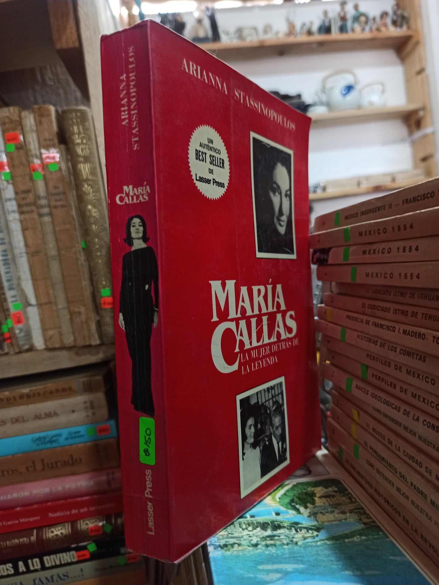 MARIA CALLAS POR ARIANA STASSINOPOULOS USADO HISTORIA ALDAMA