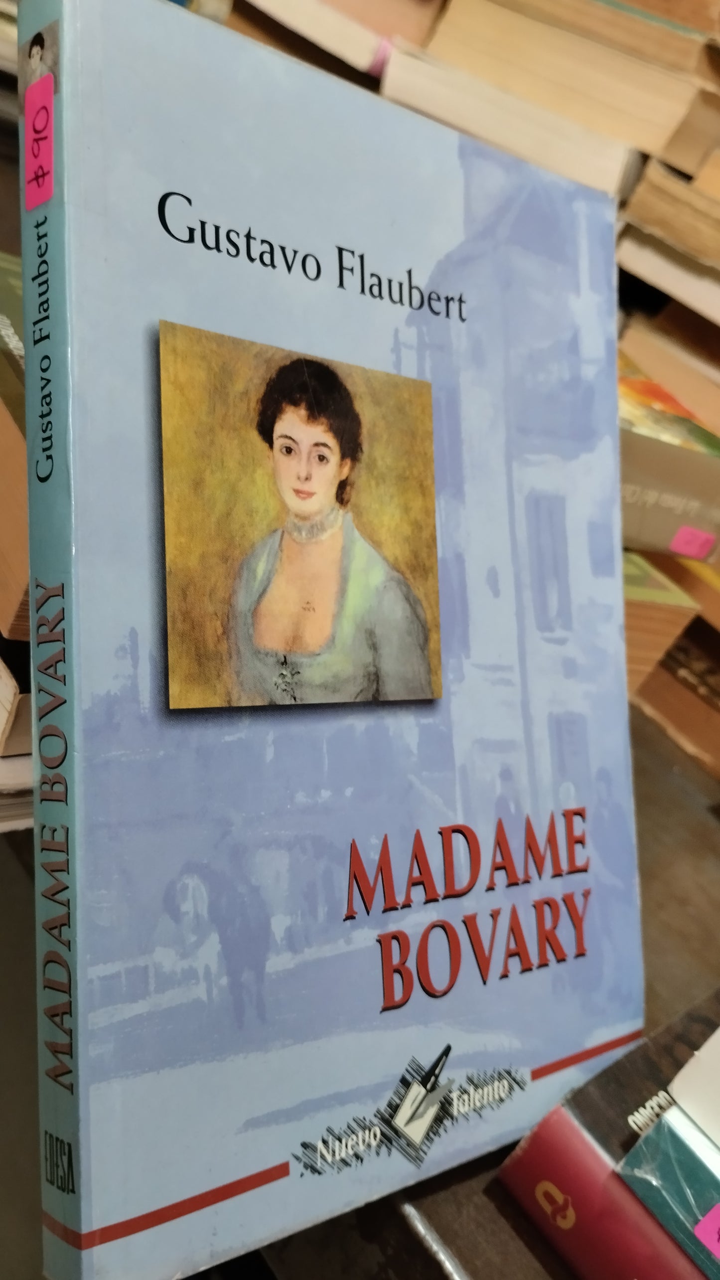 MADAME BOVARY POR GUSTAVO FLAUBERT LIBRO USADO NOVELAS ALDAMA