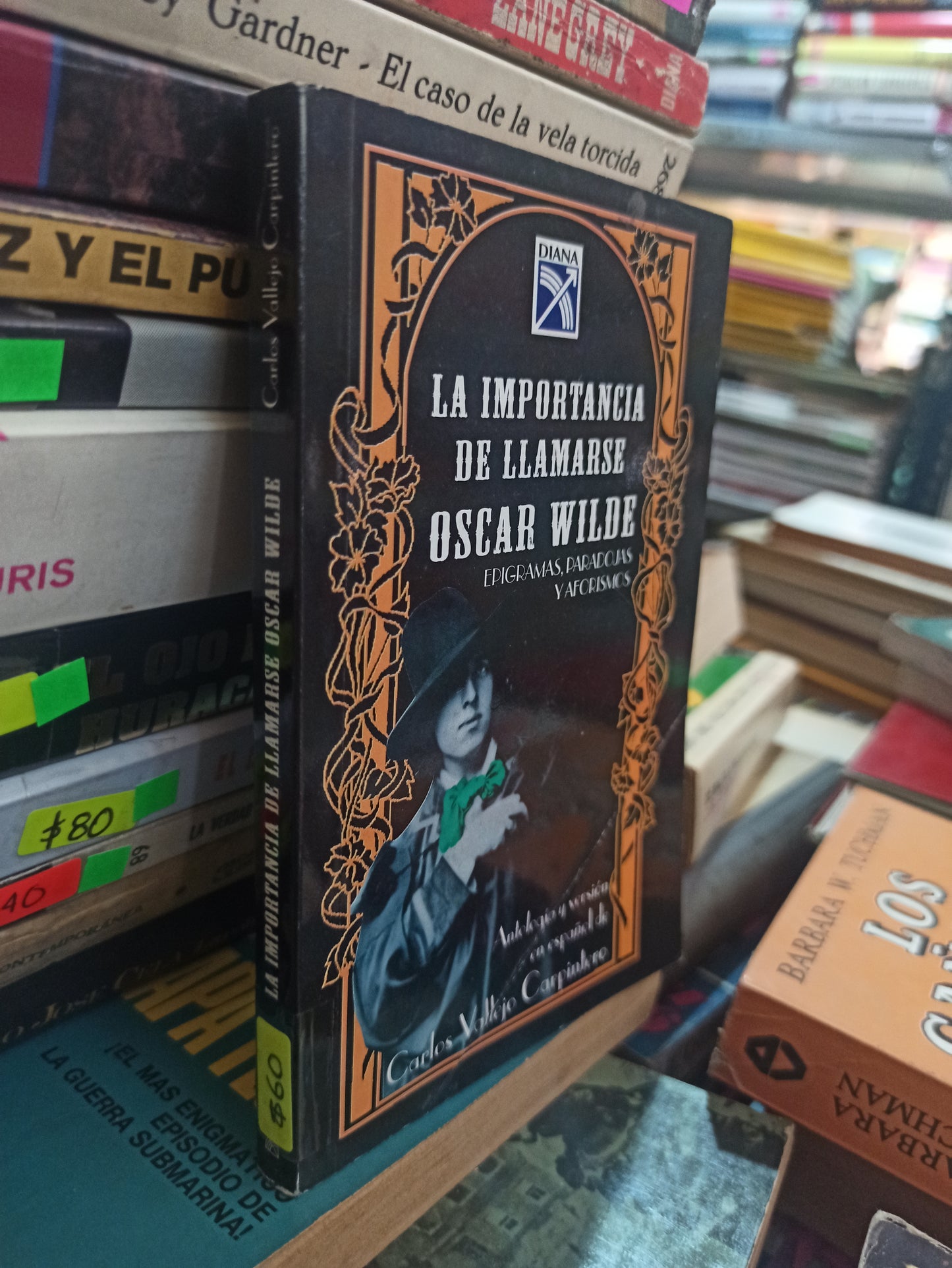 LA IMPORTANCIA DE LLAMARSE OSCAR WILDE POR CARLO VALLEJO CARPINTERO USADO NOVELAS ALDAMA