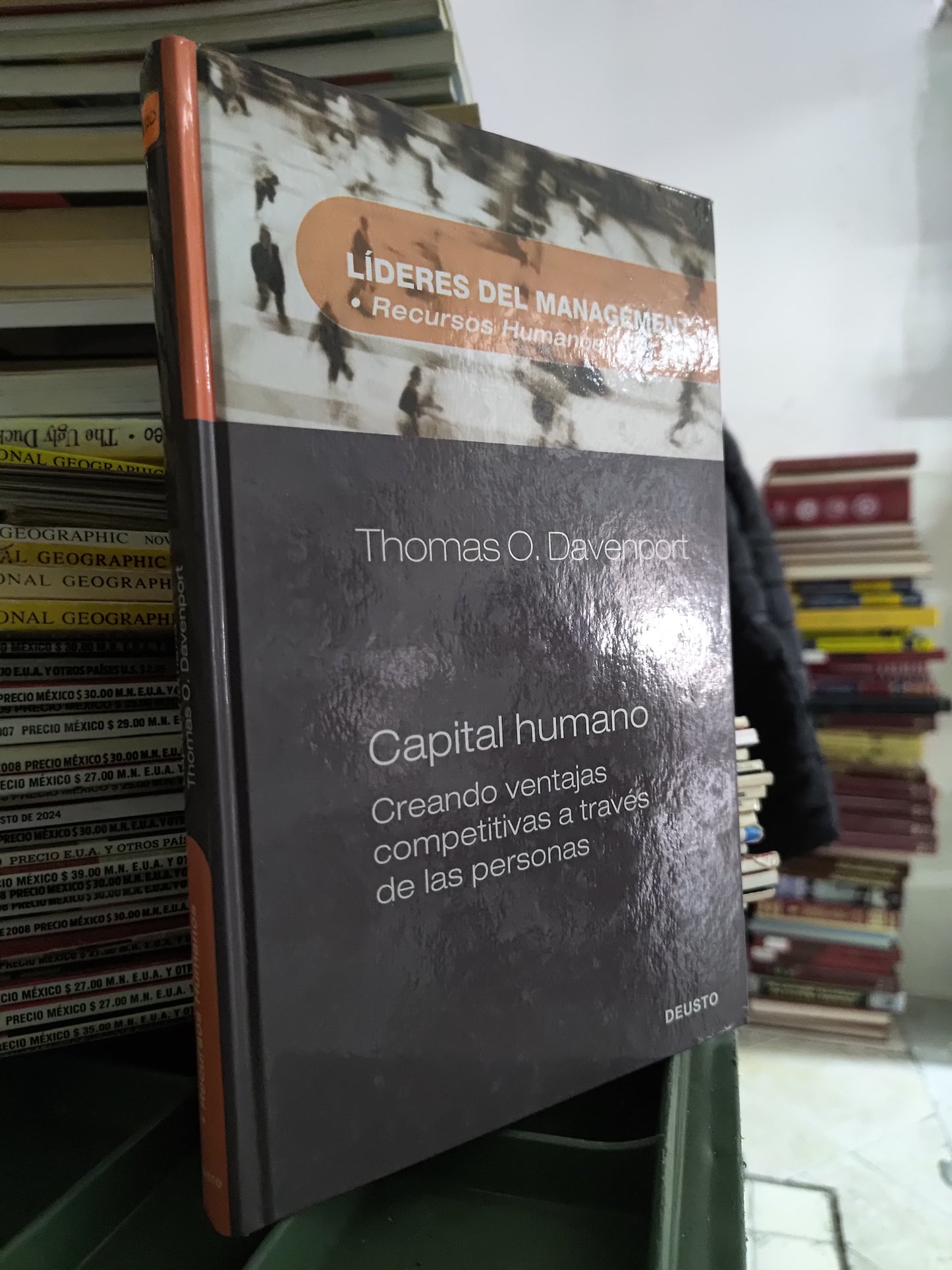 CAPITAL HUMANO POR THOMAS O. DAVENPORT USADO ADMINISTRACION JUAREZ 515