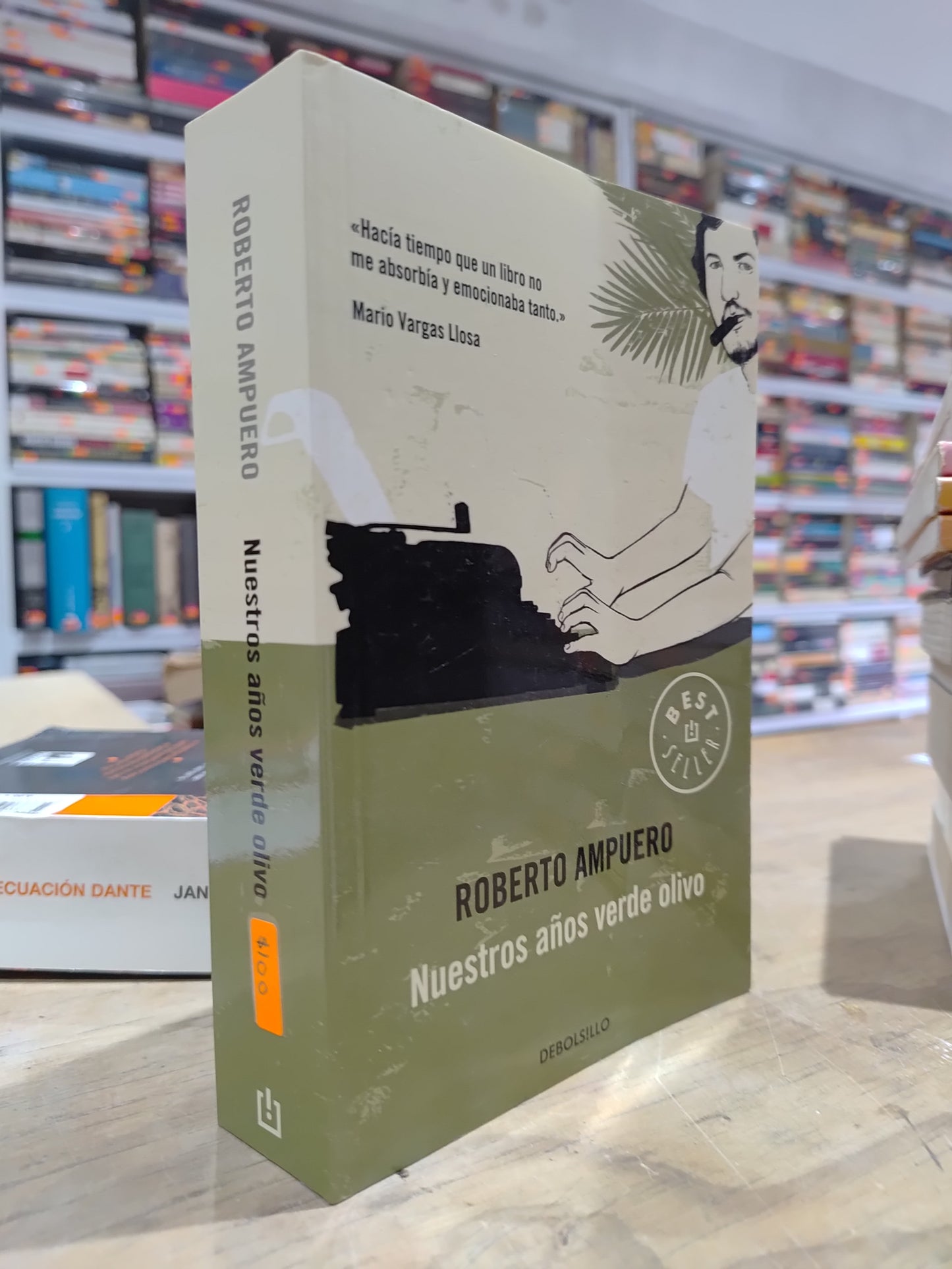 NUESTROS AÑOS VERDE OLIVO USADO NOVELAS JUAREZ 515