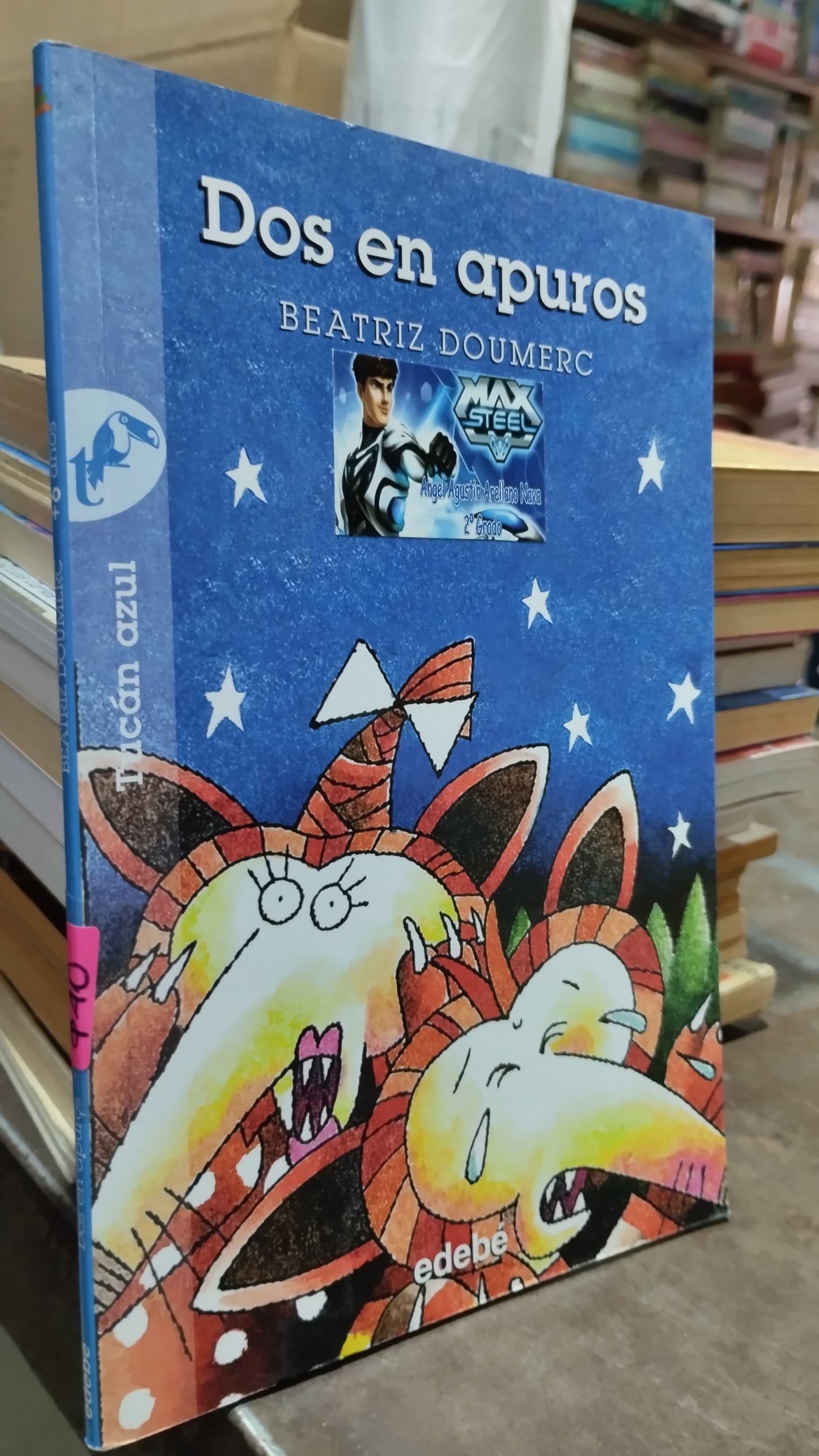 DOS EN APUROS POR BEATRIZ DOUMERC LIBRO USADO INFANTIL ALDAMA