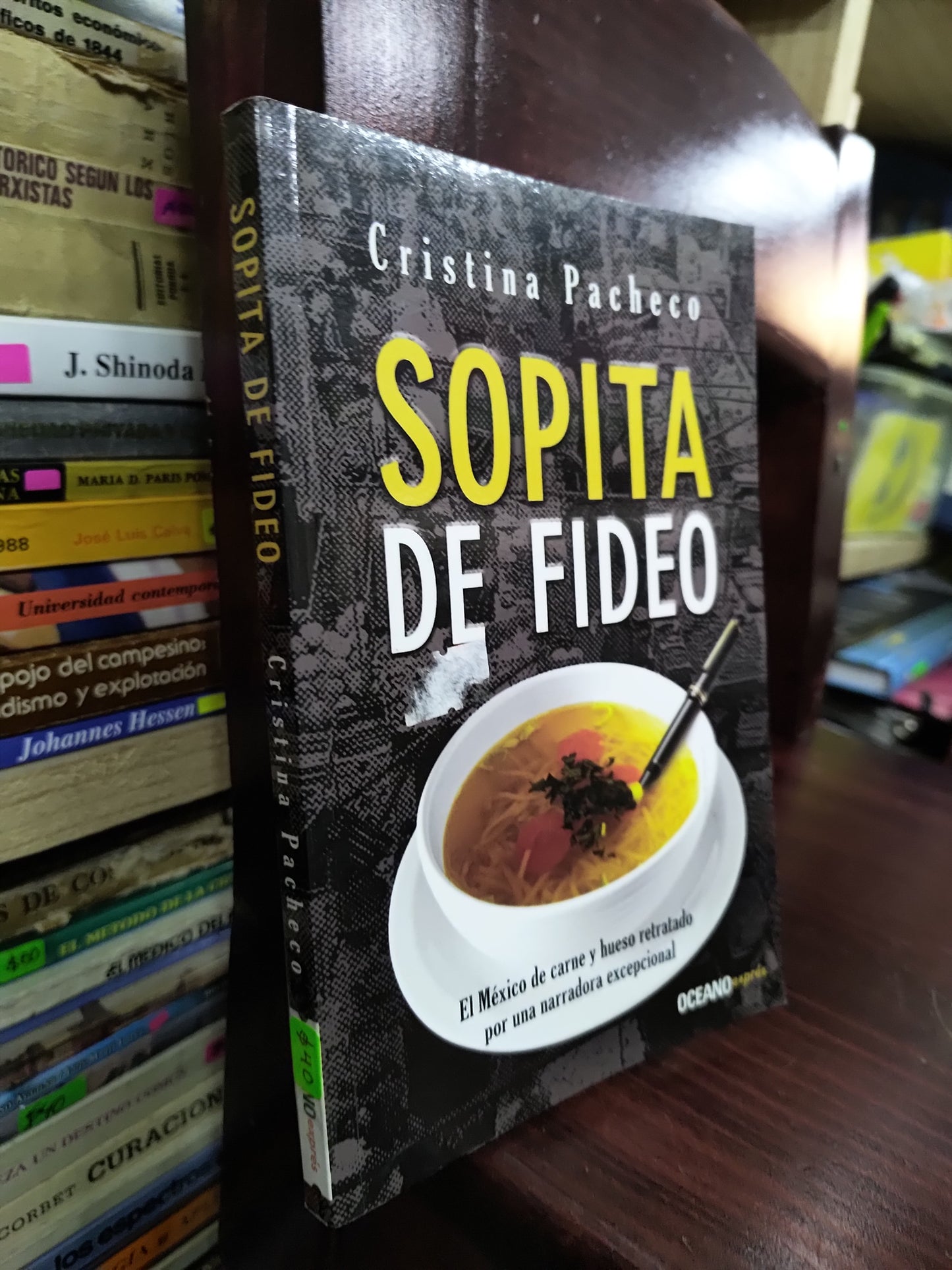 SOPITA DE FIDEO POR CRISTINA PACHECO USADO SUP PERSONAL LITERARIO 207