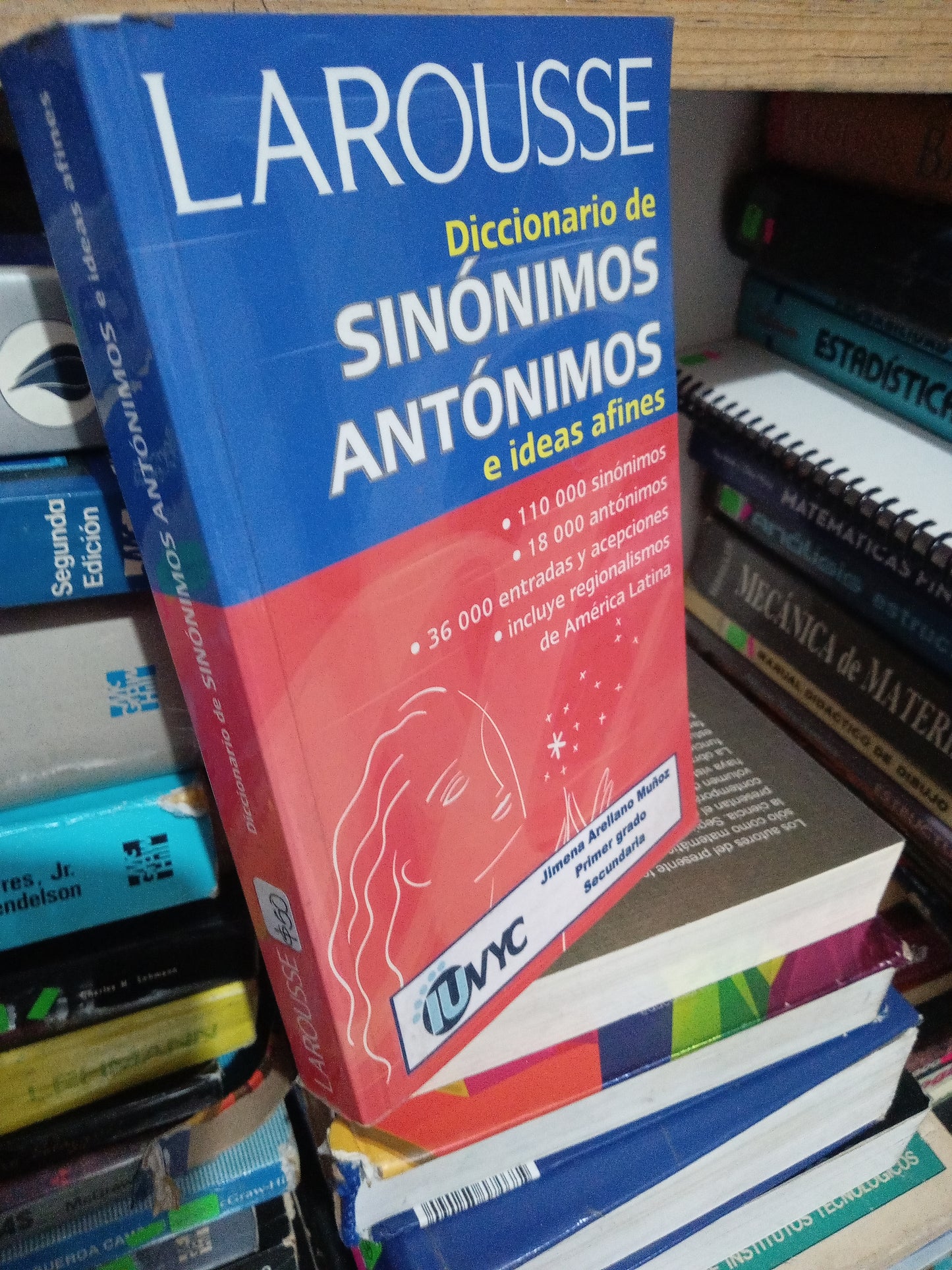 DICCIONARIO DE SINONIMOS Y ANTONIMOS E IDEAS AFINES USADO EDUCACION JUAREZ