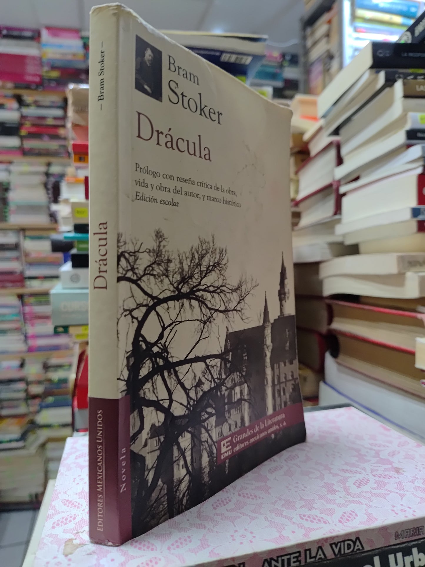 DRACULA POR BRAM STOKER USADO NOVELAS JUAREZ 507