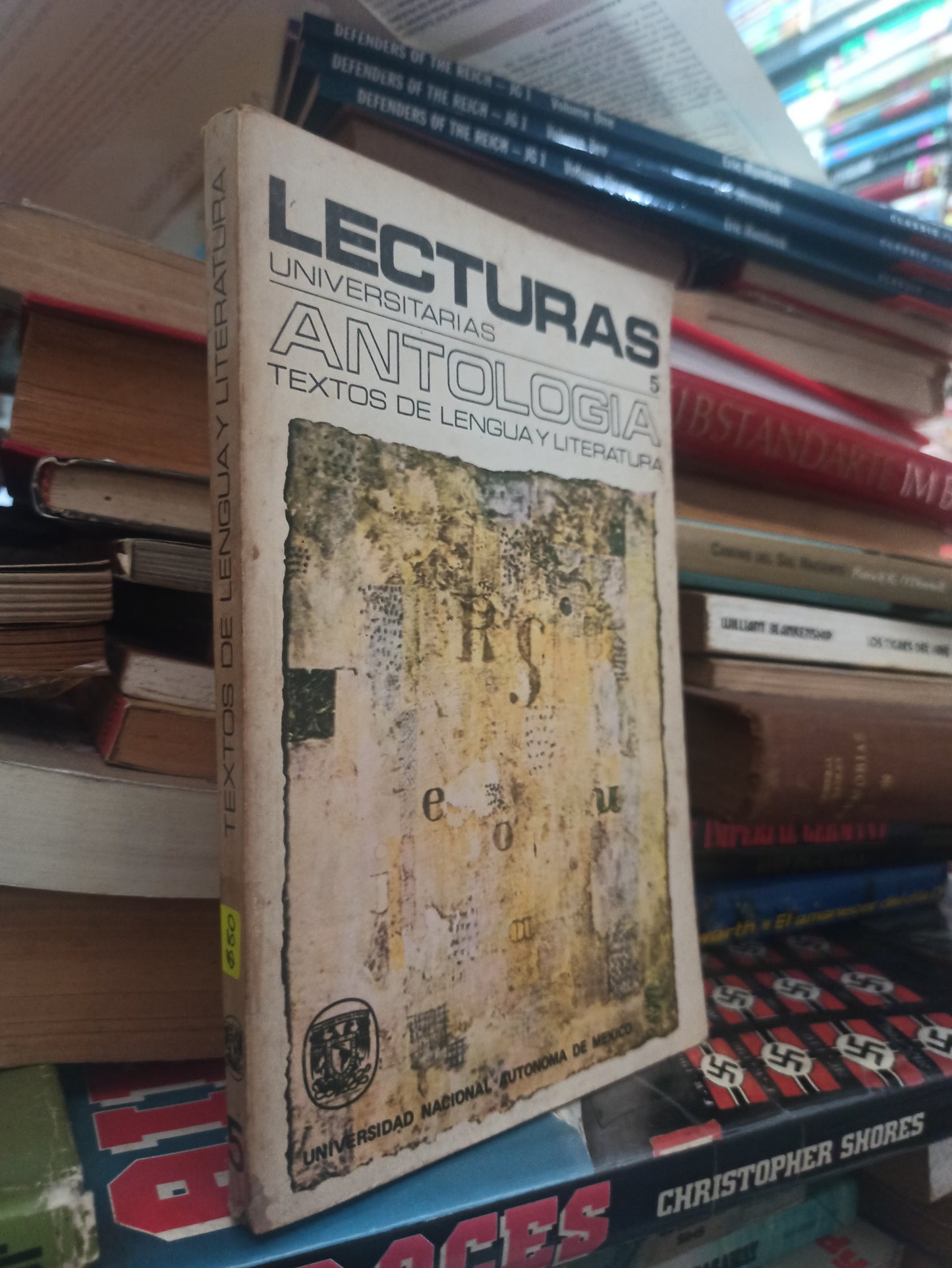 LECTURAS UNIVERSITARIAS ANTOLOGÍA TEXTOS DE LENGUA Y LITERATURA USADO NOVELAS ALDAMA