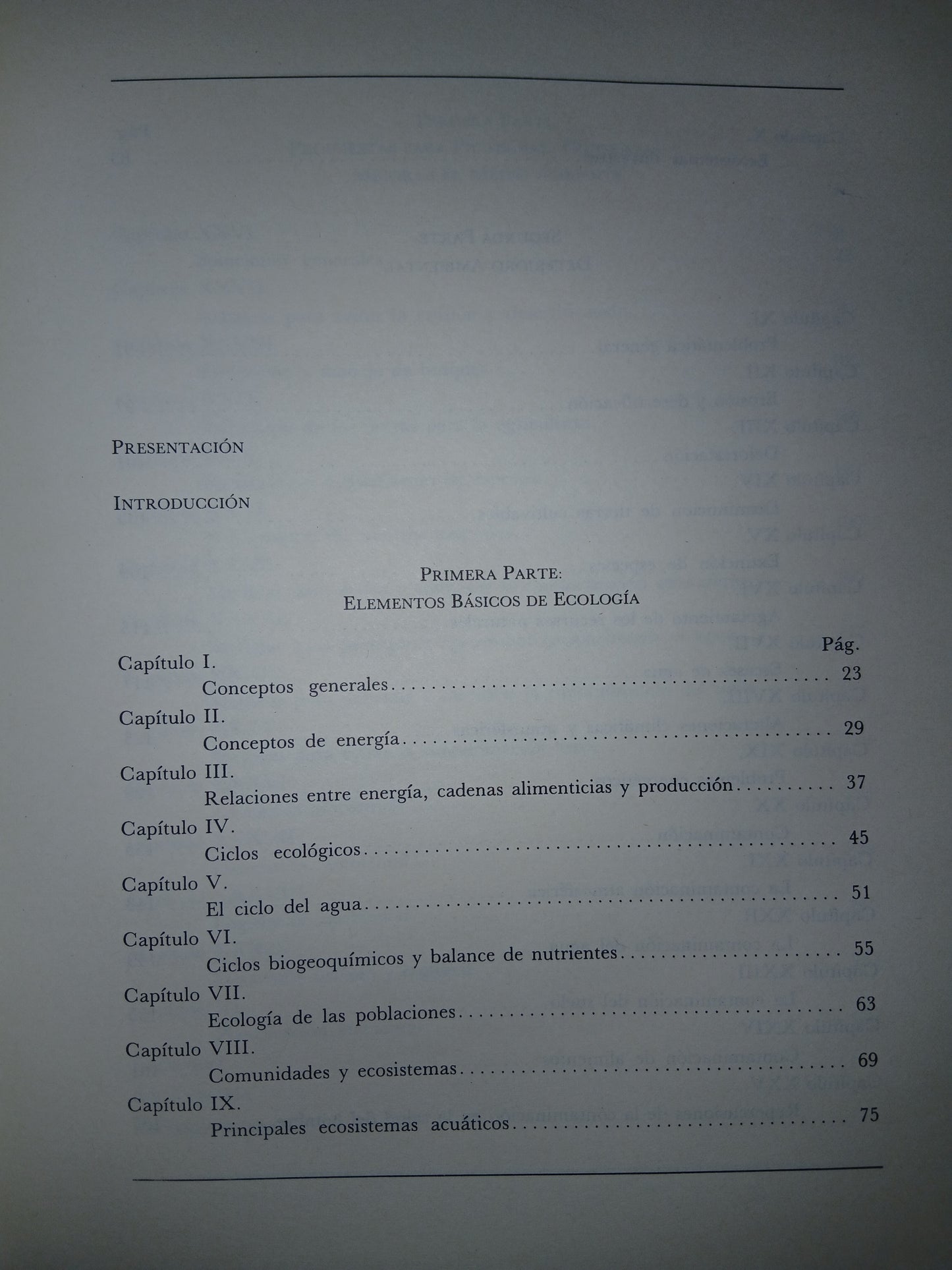 ELEMENTOS BÁSICOS DE ECOLOGÍA Y PROTECCIÓN DEL AMBIENTE POR DELIA CORREA GONZÁLEZ USADO BIOLOGÍA LITERARIO 207