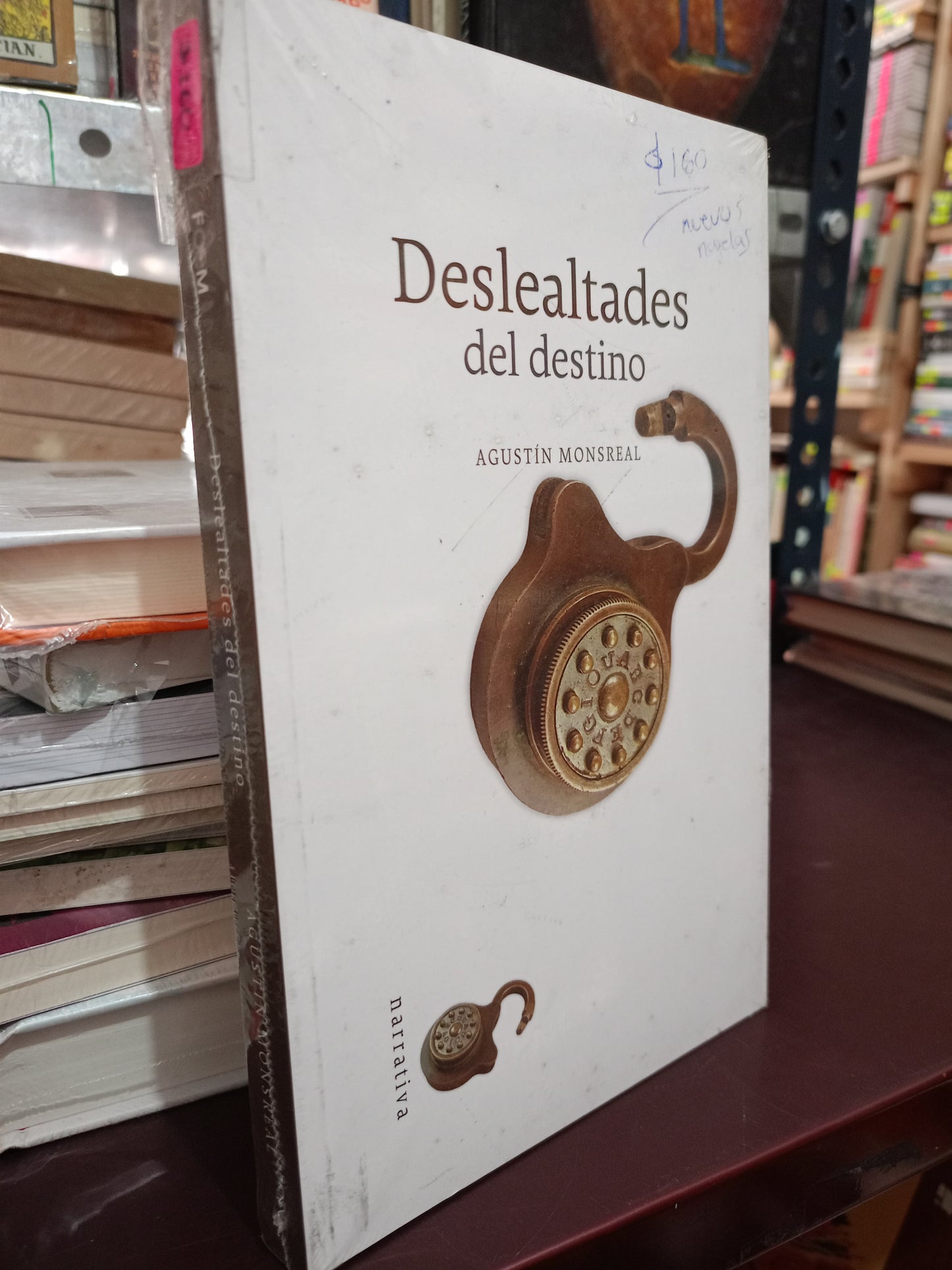 DESLEALTADES DEL DESTINO POR AGUSTIN MONSREAL NUEVO NOVELAS LITERARIO 305