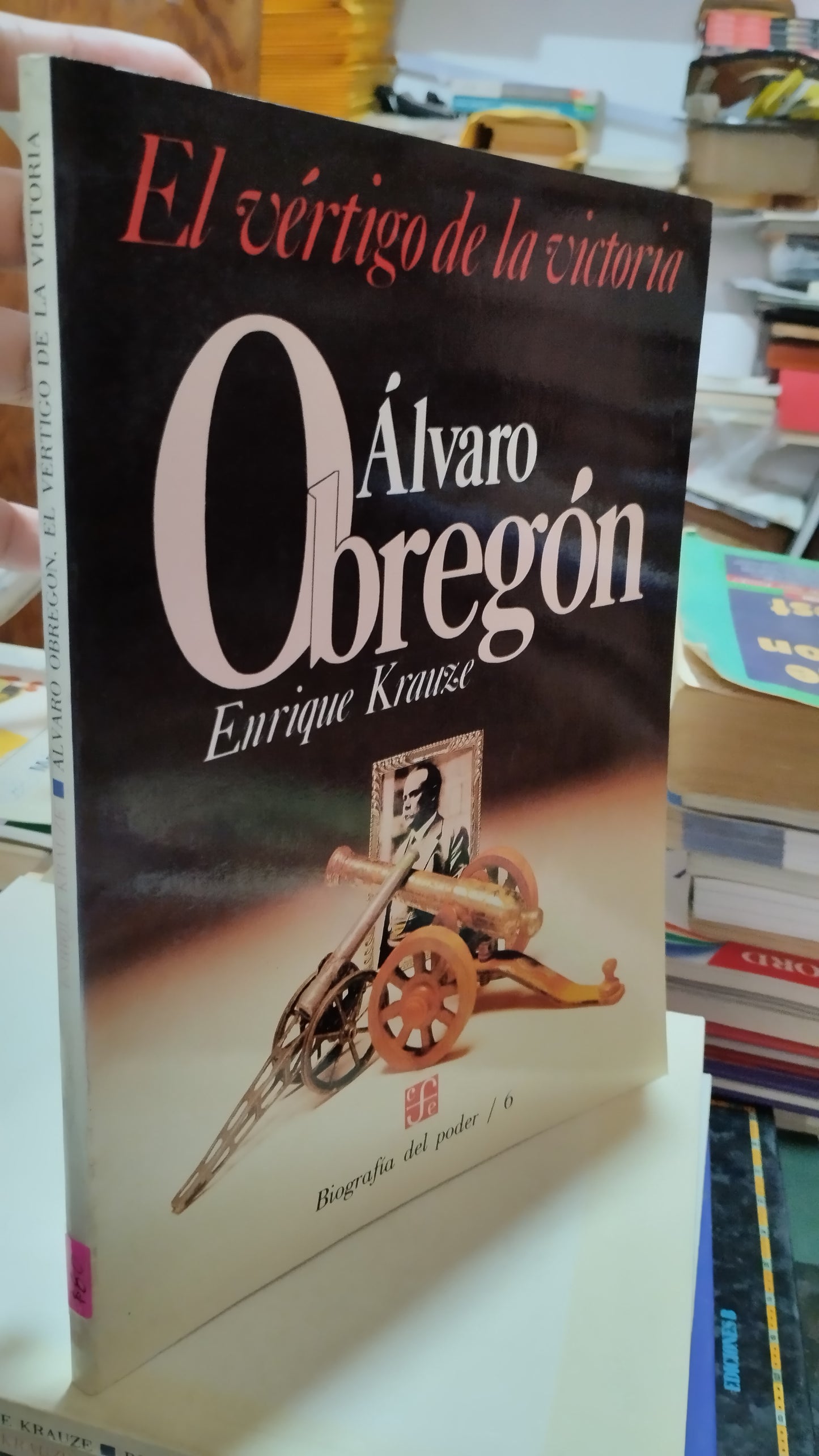 ALVARO OBREGON POR ENRIQUE KRAUZE LIBRO USADO HISTORIA ALDAMA