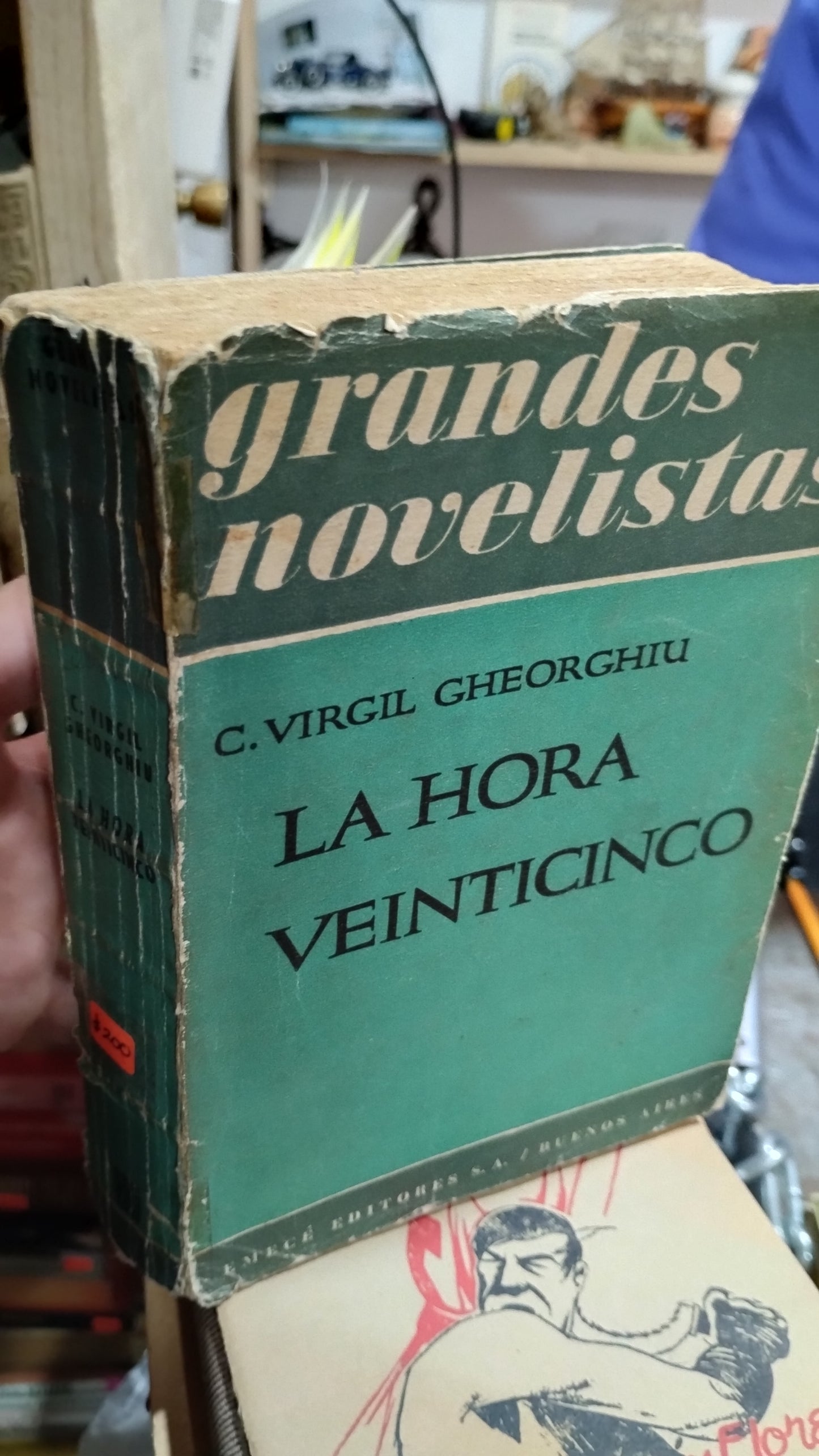 LA HORA VEINTICINCO POR C VIRGIL GHEORGHIU LIBRO USADO ANTIGUO ALDAMA