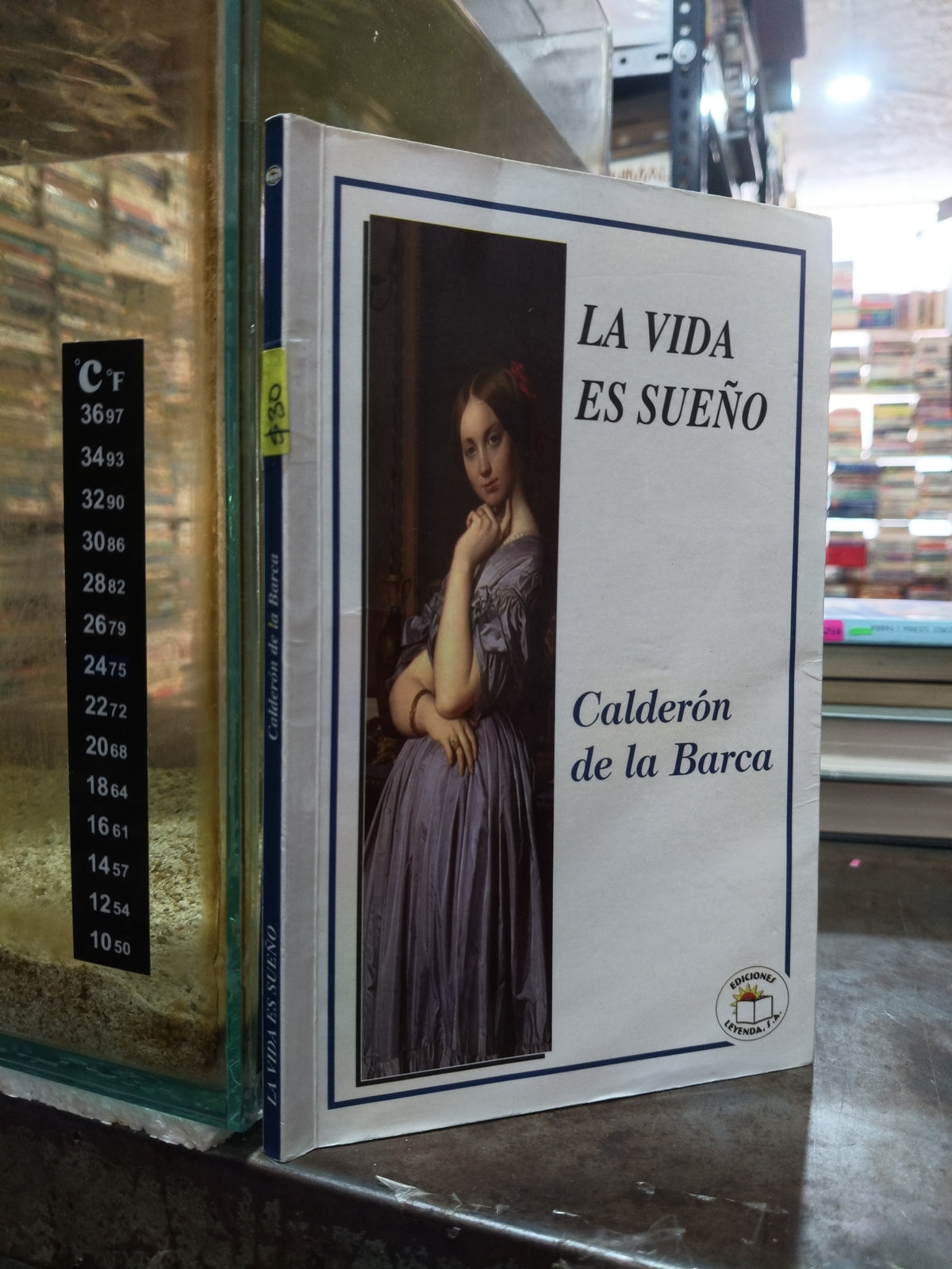LA VIDA ES SUEÑO POR CALDERON DE LA BARCA USADO NOVELA ALDAMA