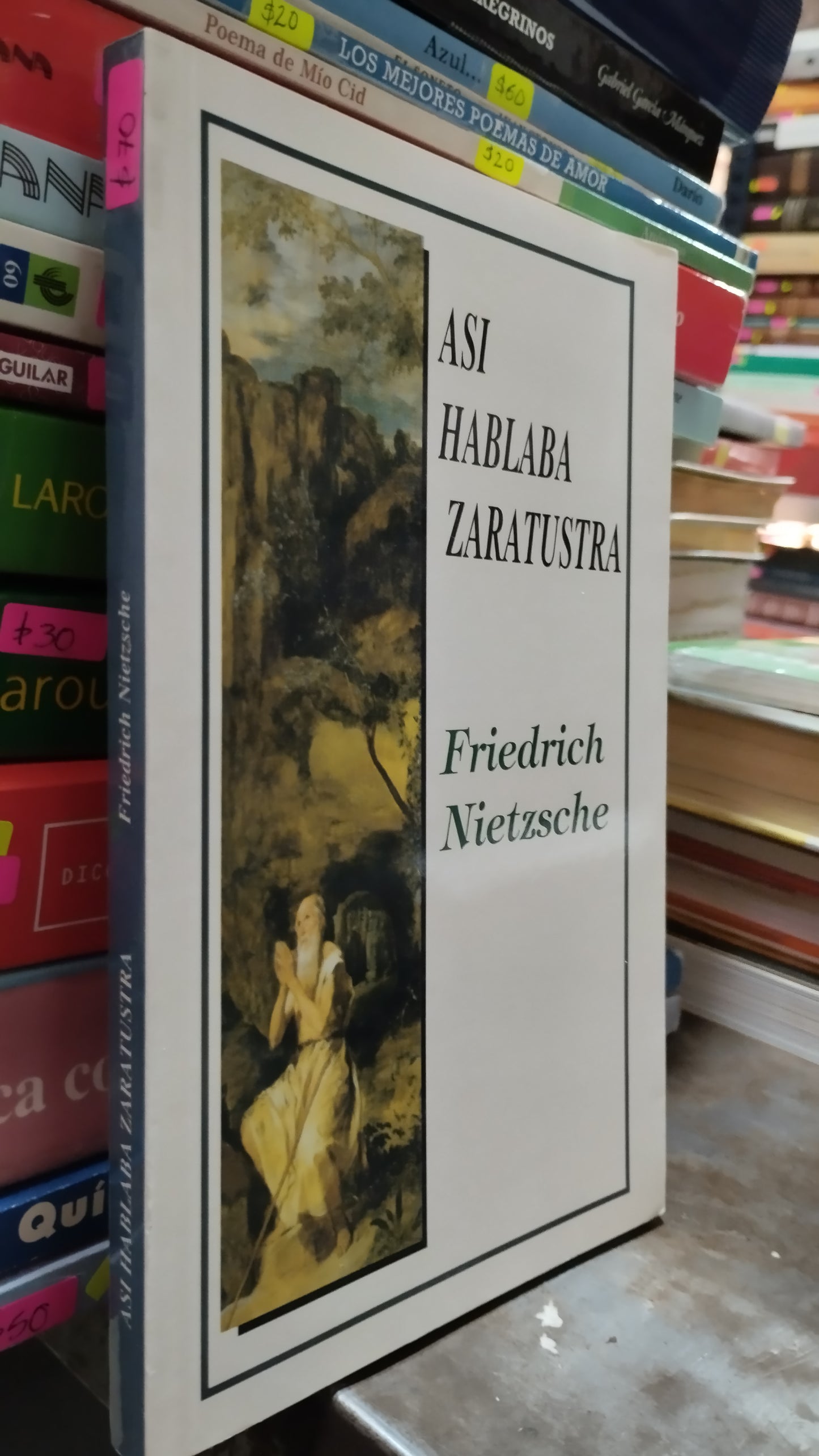 ASI HABLABA ZARATUSTRA FRIEDRICH NIETZSCHE LIBRO USADO SOCIOLOGIA ALDAMA