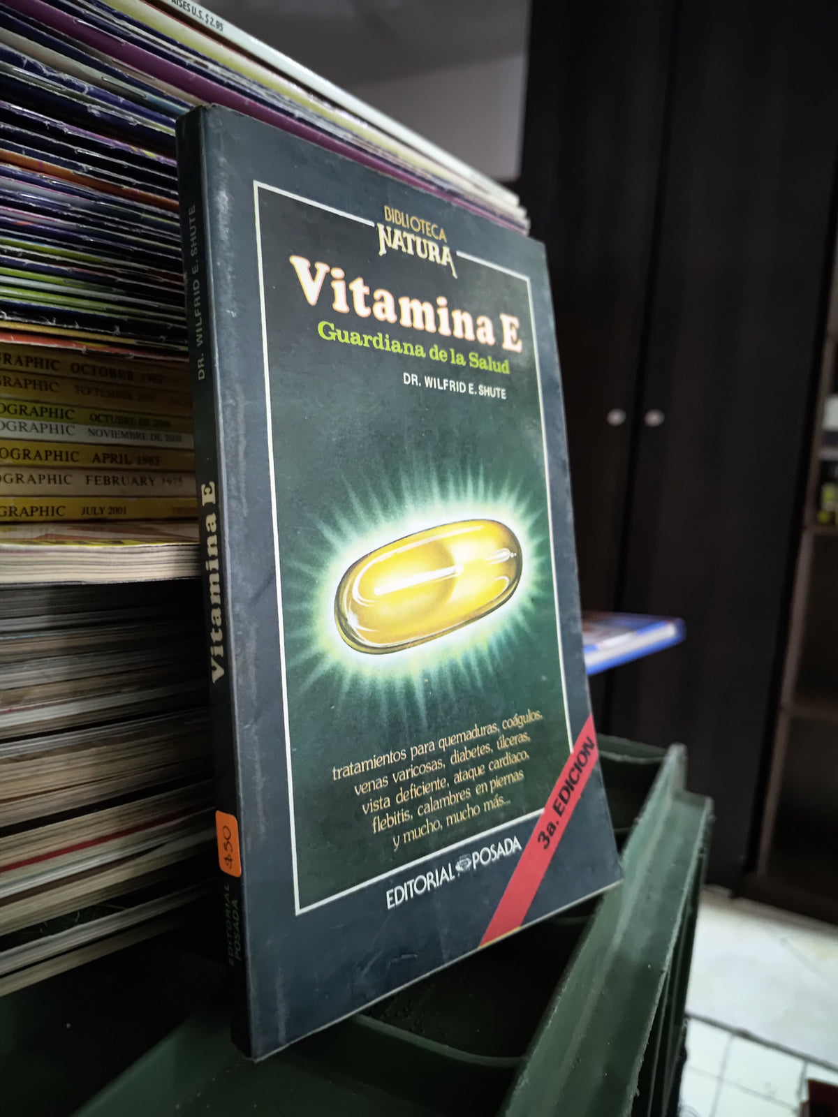 VITAMINA E POR WILFRID E. SHUTE USADO SALUD JUAREZ 515