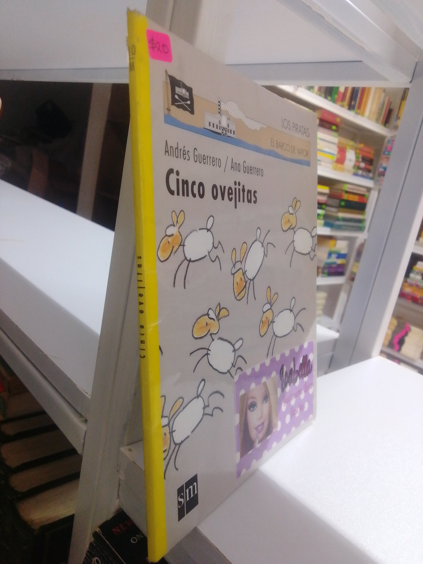 CINCO OVEJITAS POR ANDRES GUERRERO USADO INFANTIL JUAREZ 515