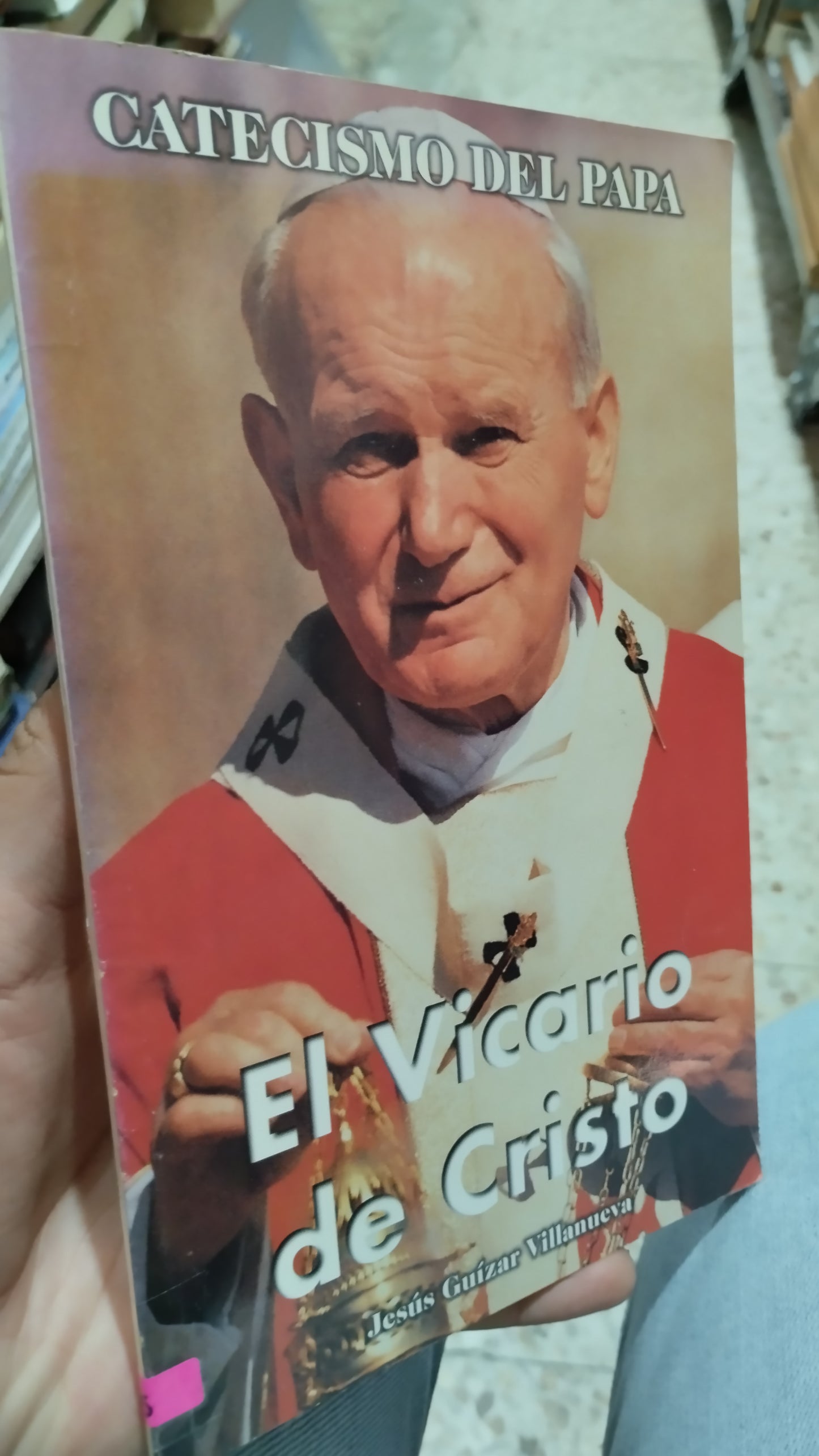 EL VICARIO DE CRISTO POR JESUS GUIZAR VILLANUEVA LIBRO USADO RELIGIÓN ALDAMA