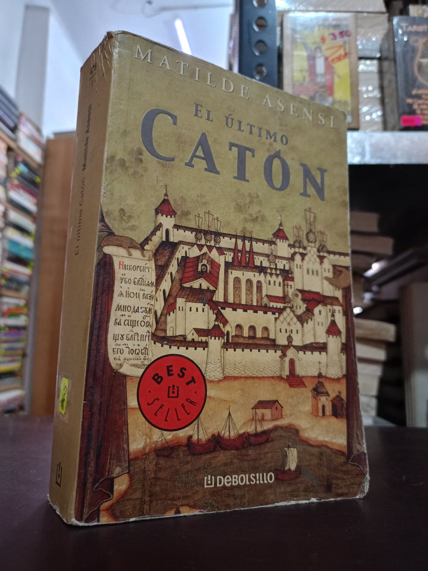 EL ULTIMO CATON POR MATILDE ASENSI USADO NOVELA LITERARIO 305