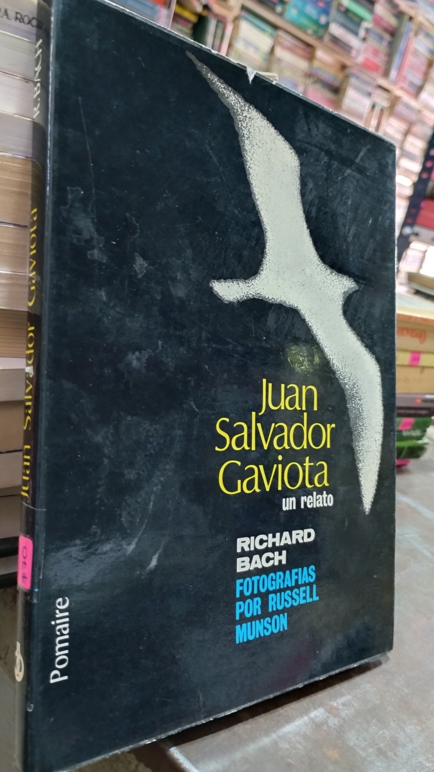 JUAN SALVADOR GAVIOTA POR RICHARD BACH LIBRO USADO SUPERACION PERSONAL ALDAMA