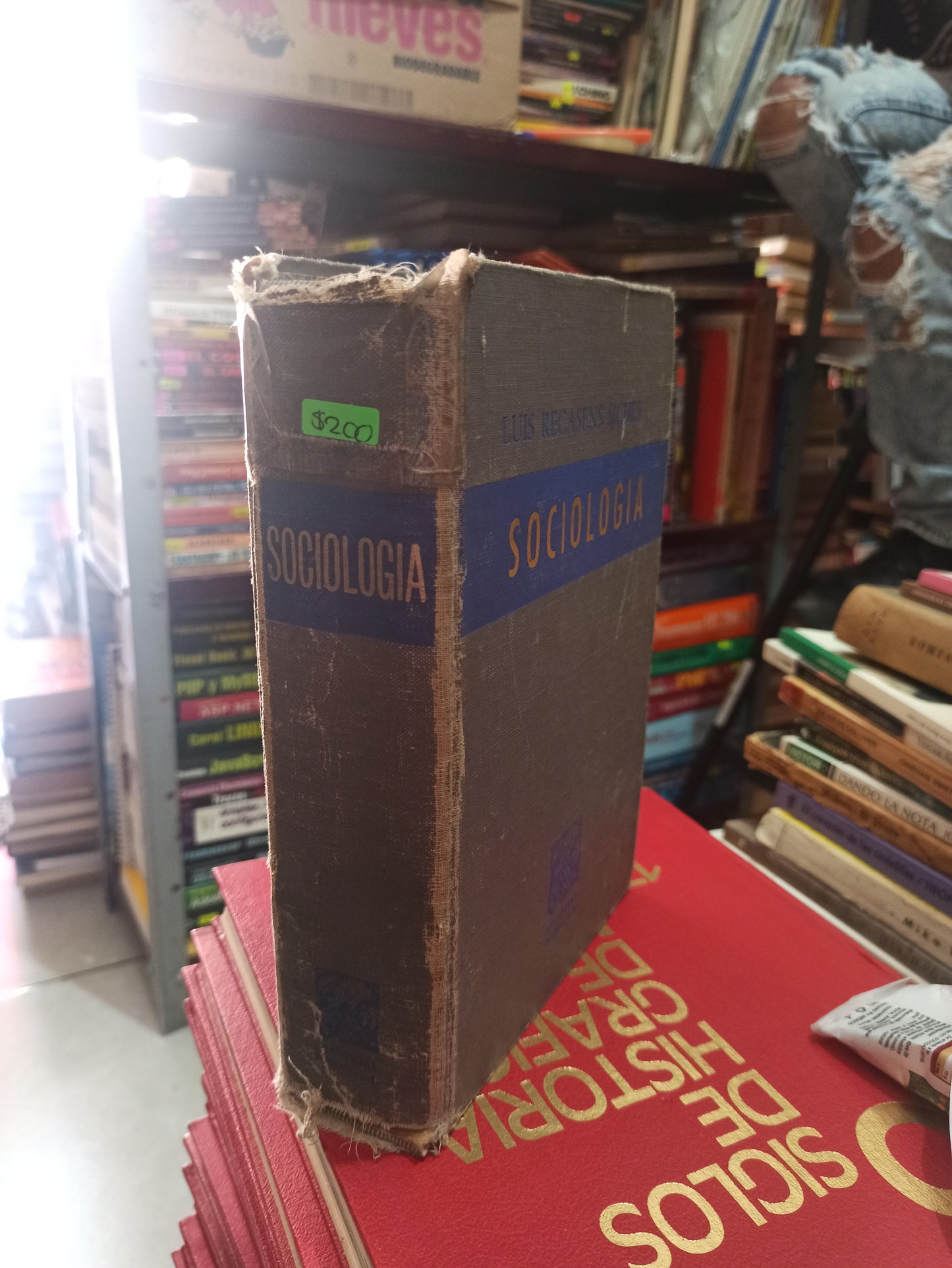 SOCIOLOGÍA POR LUIS RECASENS SICHES USADO SOCIOLOGÍA LITERARIO 305