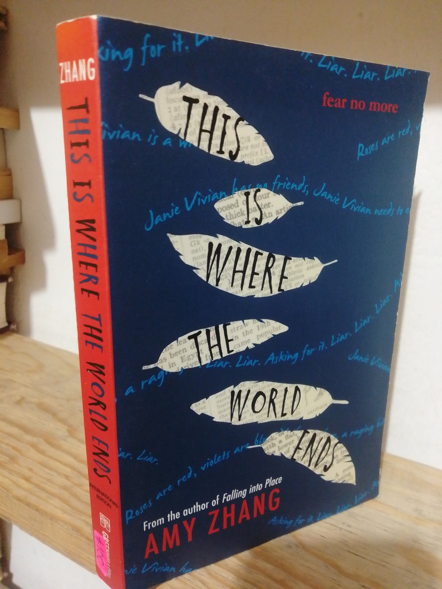 THIS IS WHERE THE WORLD ENDS POR AMU ZHANG USADO IDIOMAS JUAREZ