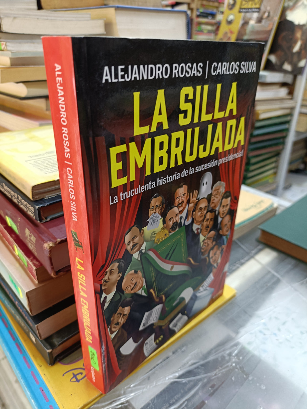 LA SILLA EMBRUJADA POR ALEJANDRO ROSAS USADO POLITICA JUÁREZ 507