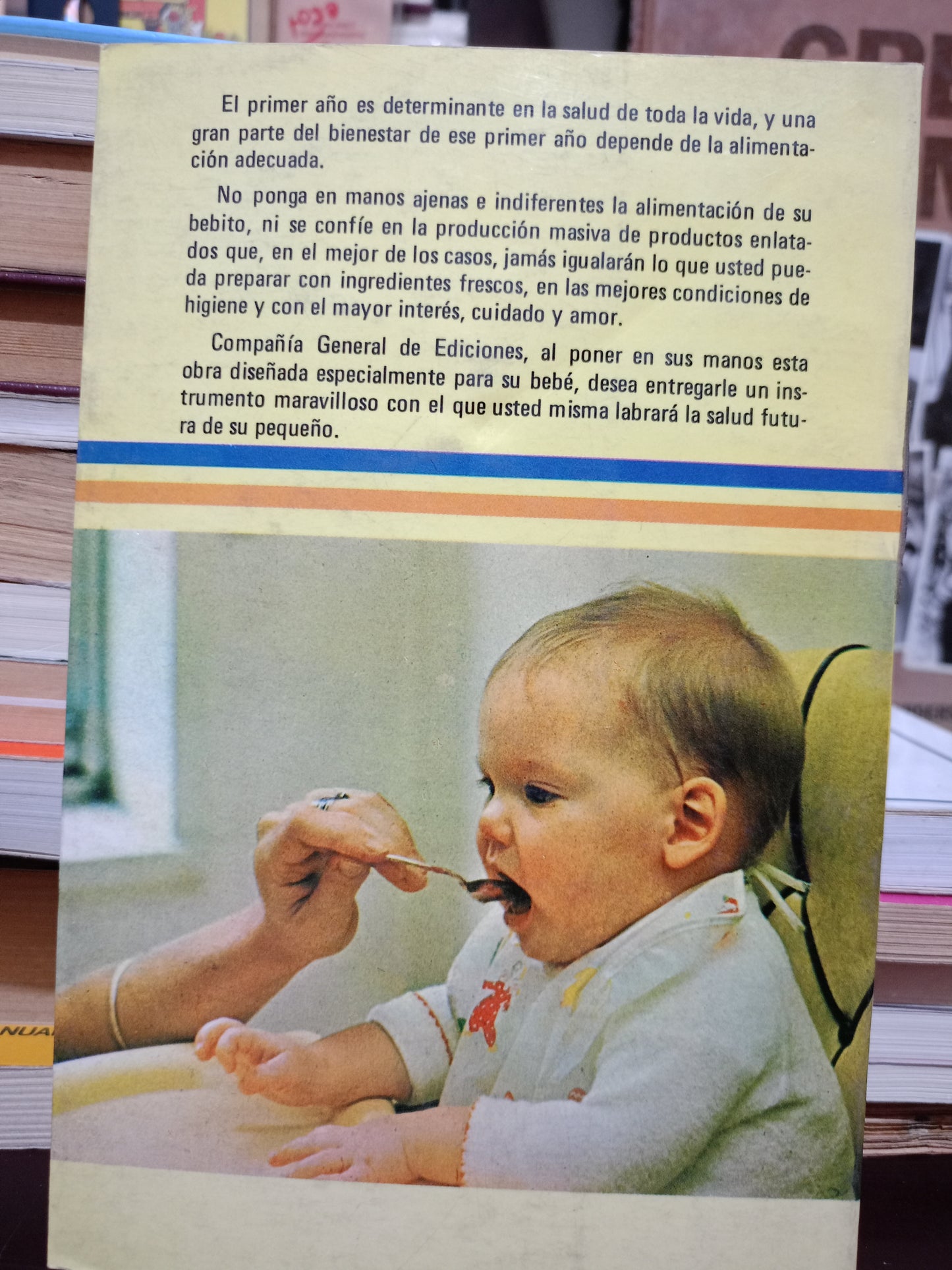 COCINA PARA EL BEBE LOURDES MARTINEZ DE DARAN USADO COCINA LITERARIO 305