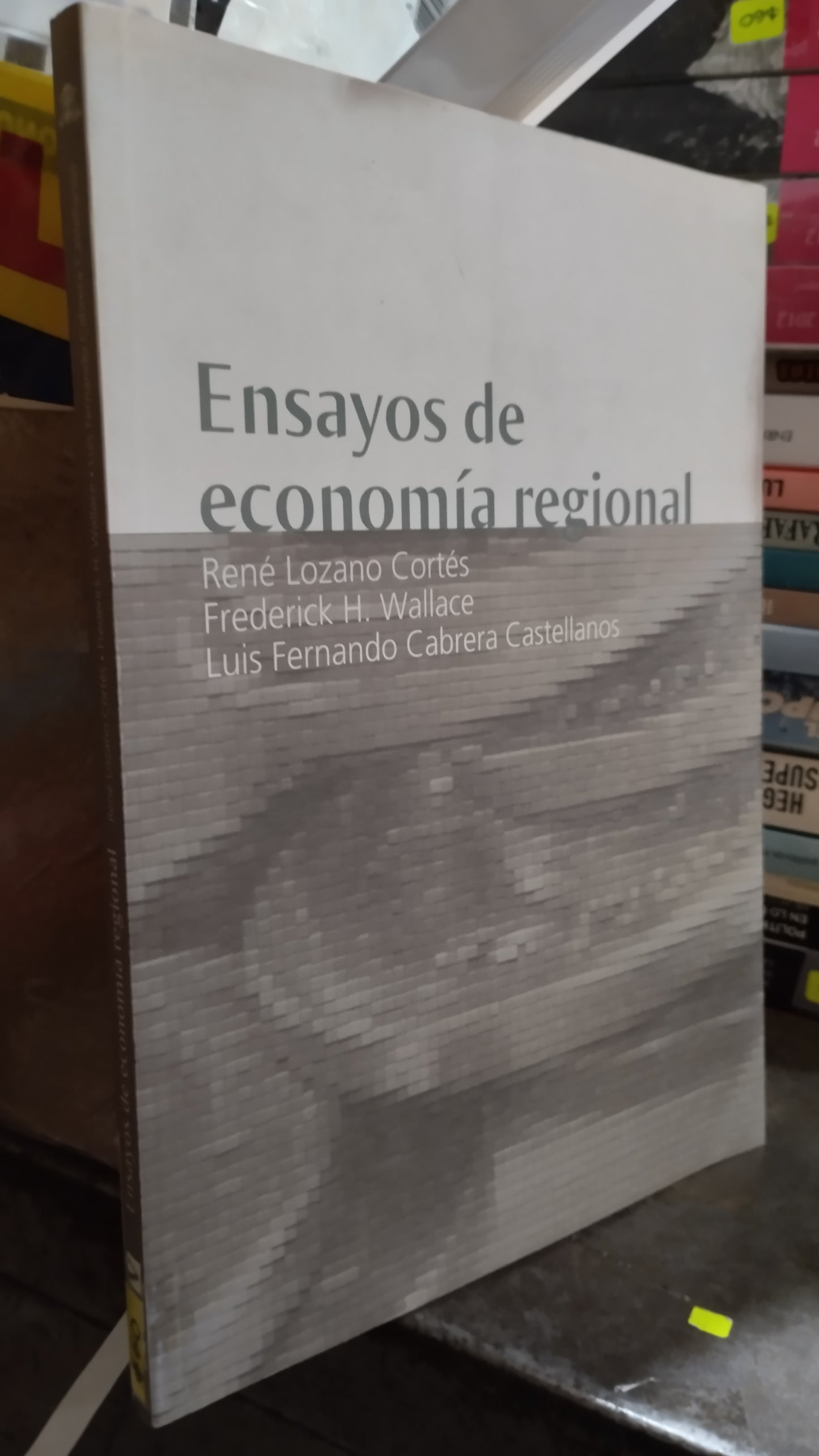 ENSAYOS DE ECONOMIA REGIONAL POR RENE LOZANO CORTES LIBRO USADO POLITICA ALDAMA