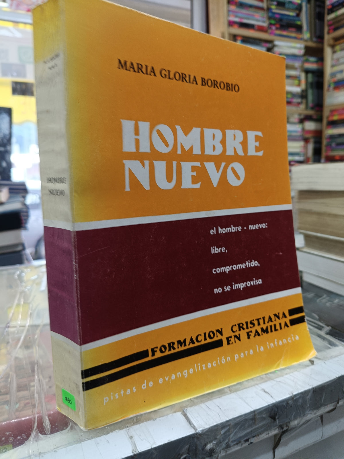 HOMBRE NUEVO POR MARIA GLORIA BOROBIO USADO RELIGION JUAREZ 507