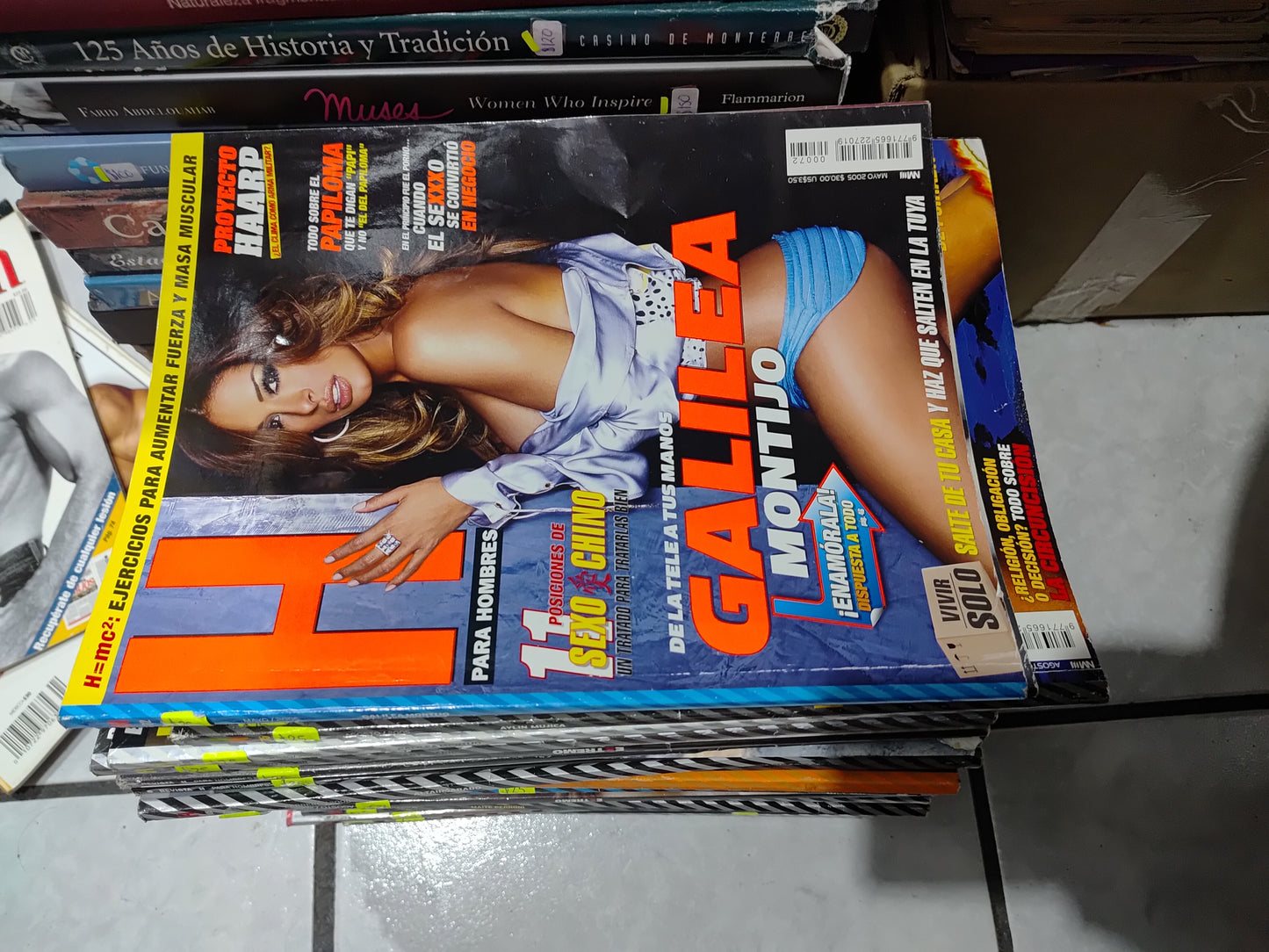 COLECCION DE REVISTAS H PARA HOMBRES USADO PSICOLOGIA JUAREZ 507 $25 C/U