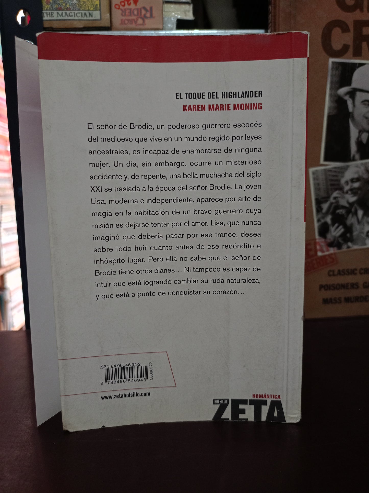 EL TOQUE DEL HIGHLANDER POR KAREN MARIE MONING USADO NOVELA LITERARIO 305