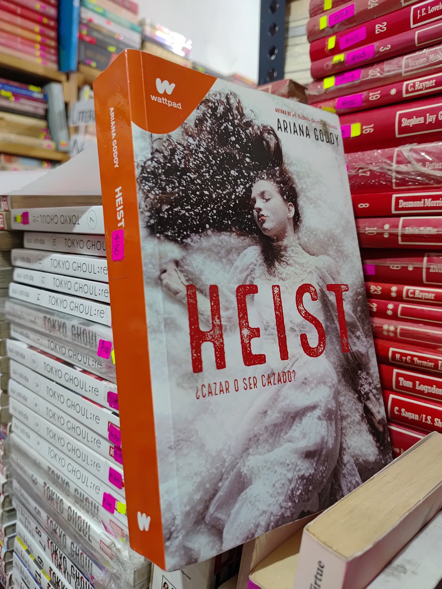 HEIST CAZAR O SER CAZADO POR ARIANA GODOY USADO NOVELAS LITERARIO 305