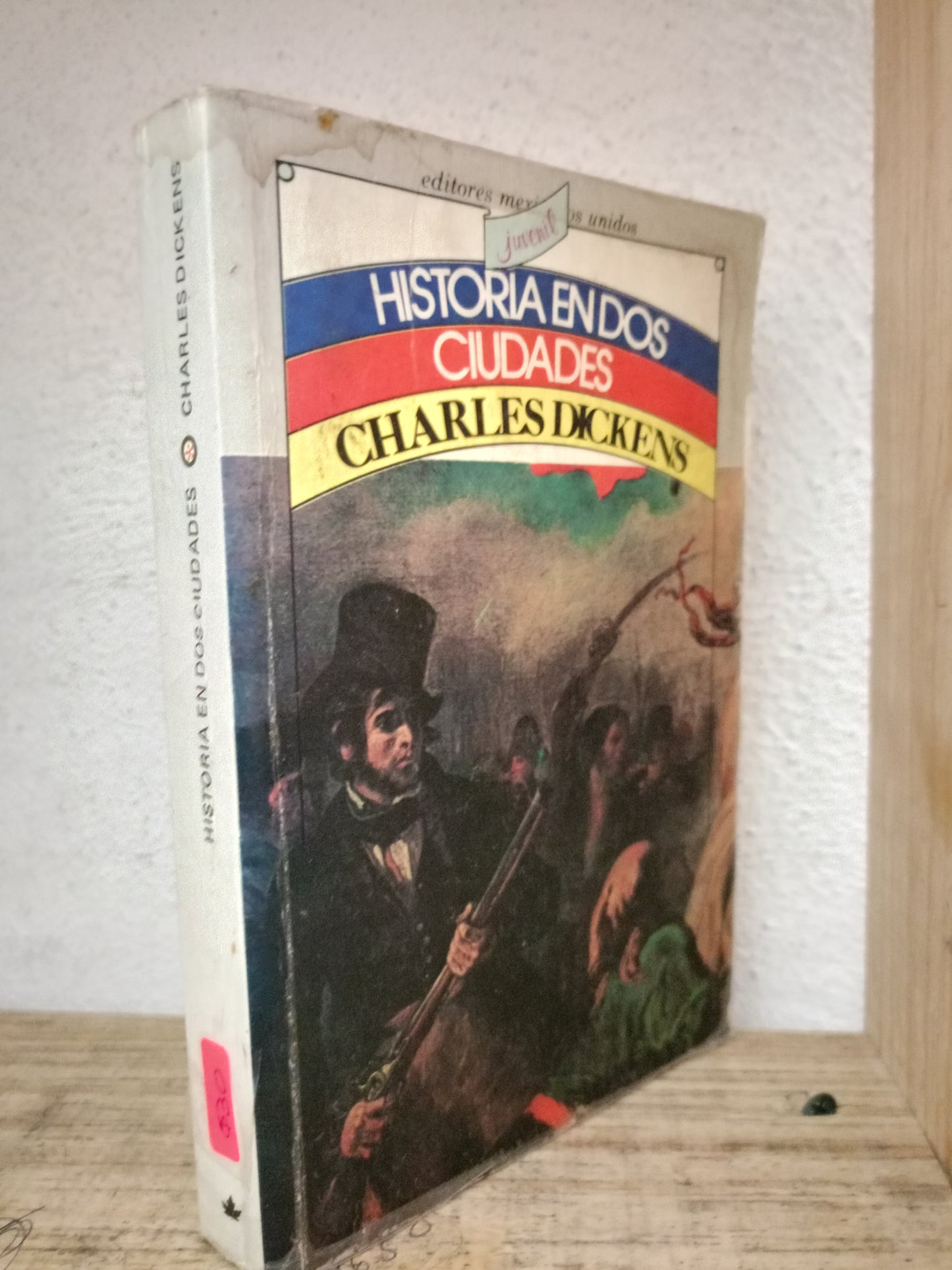 HISTORIA EN DOS CIUDADES CHARLES DICKENS USADO NOVELA LITERARIO 305