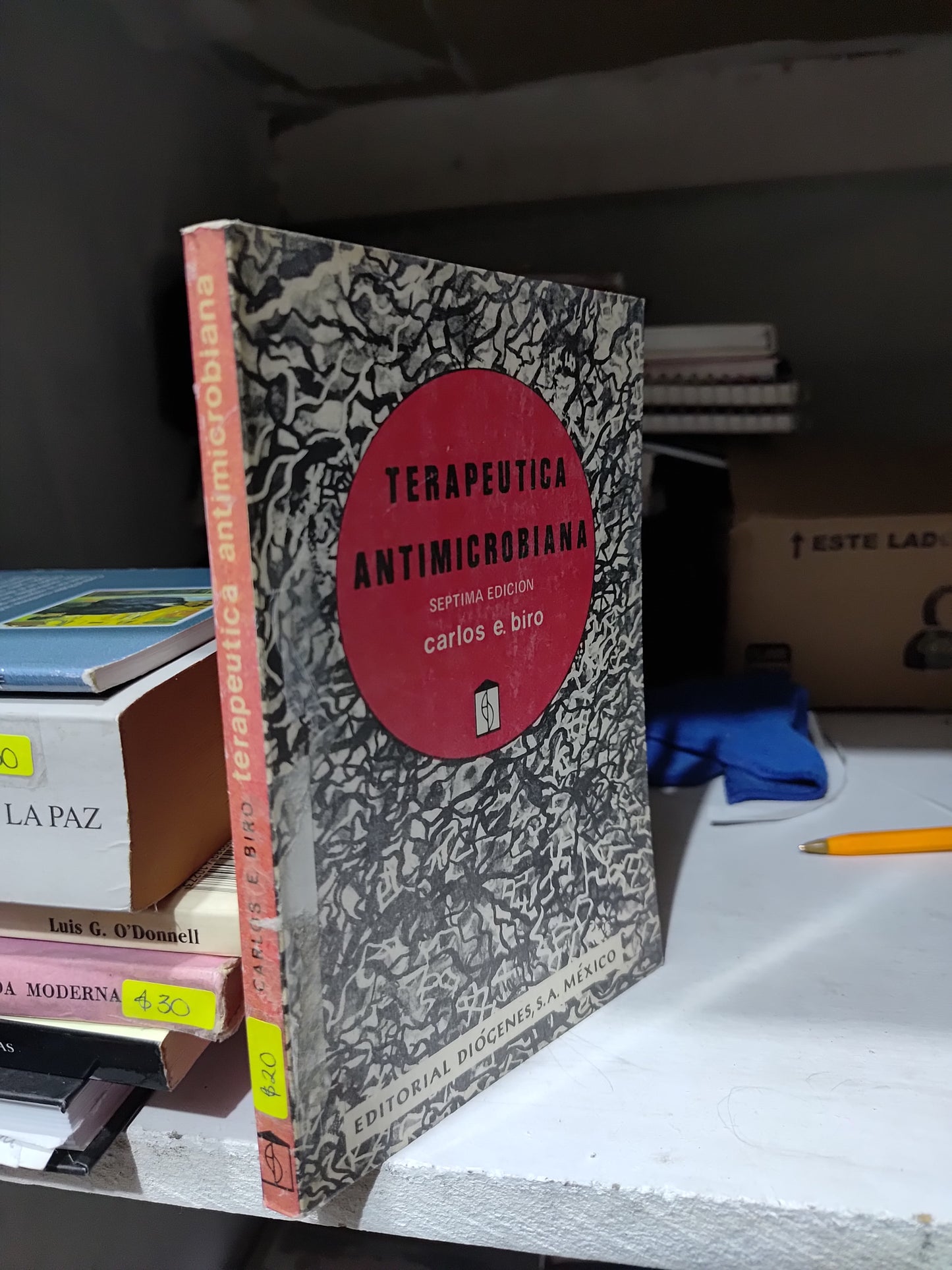 TERAPEUTICA ANTIMICROBIANA POR CARLOS E. BIRO USADO SALUD JUAREZ