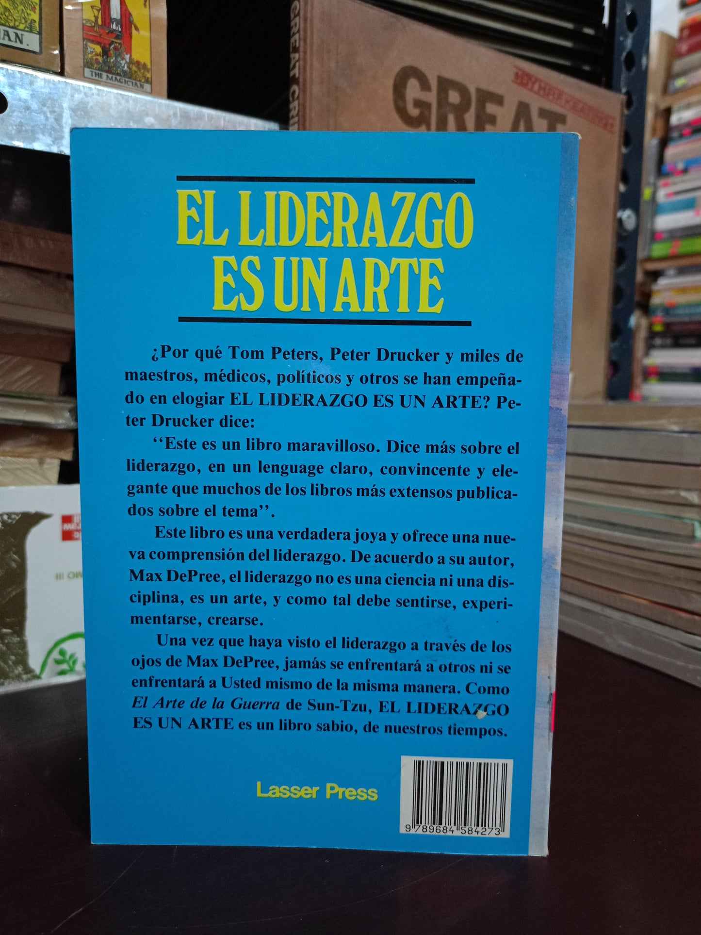 EL LIDERAZGO ES UN ARTE POR MAX DE PREE USADO SUPERACIÓN PERSONAL LITERARIO 305