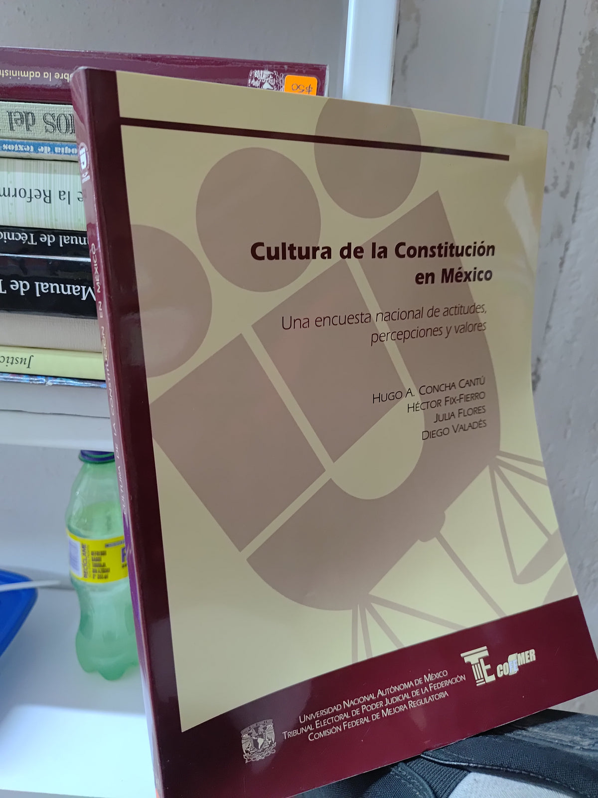 CULTURA DE LA CONSTITUCION EN MEXICO POR HUGO A. CONCHA USADO DERECHO JUAREZ 515