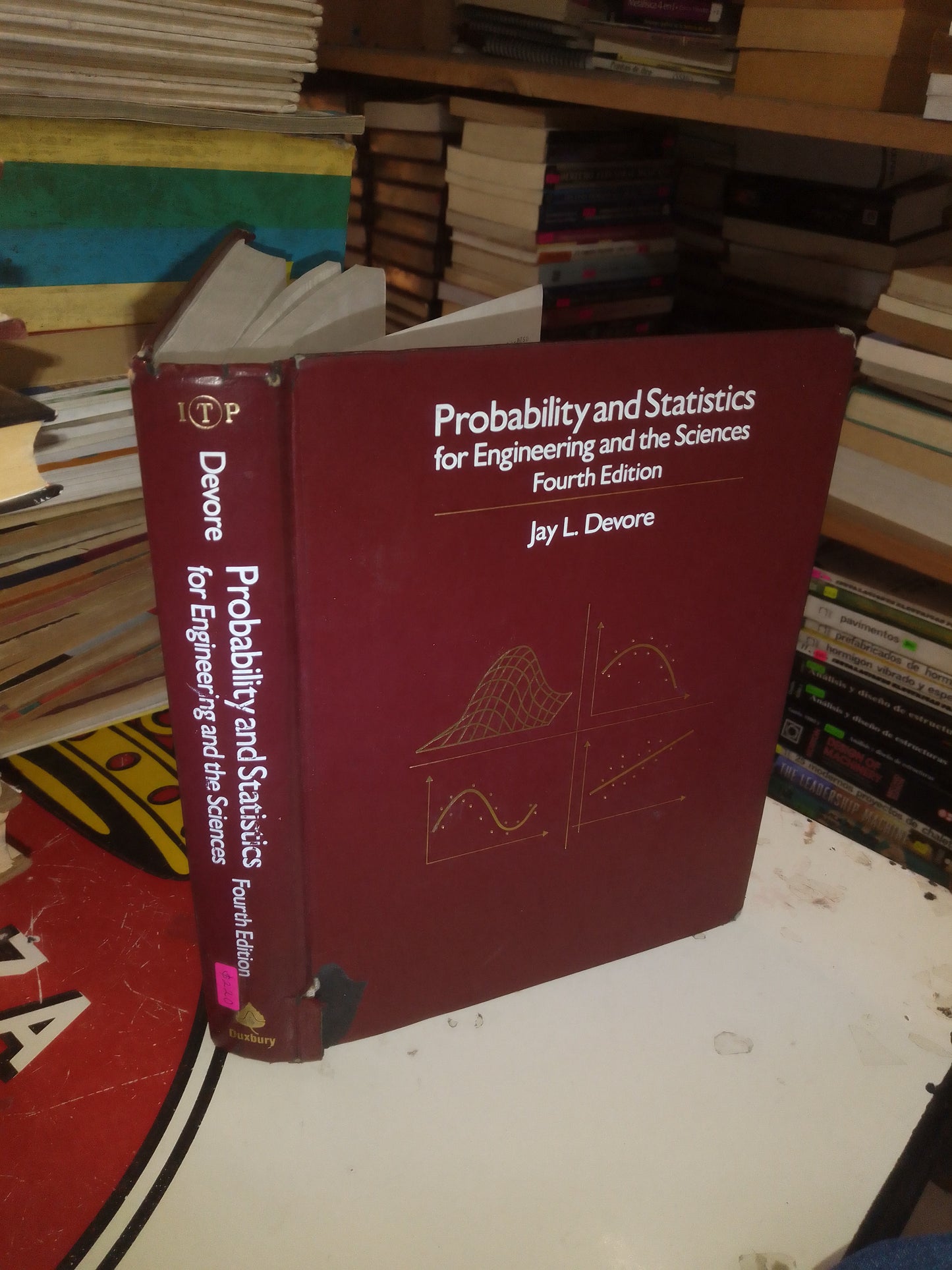 PROBABILITY AND STATISTICS FOR ENGINEERING AND THE SCIENCES POR JAY L. DEVORE USADO ESTADÍSTICA LITERARIO 207