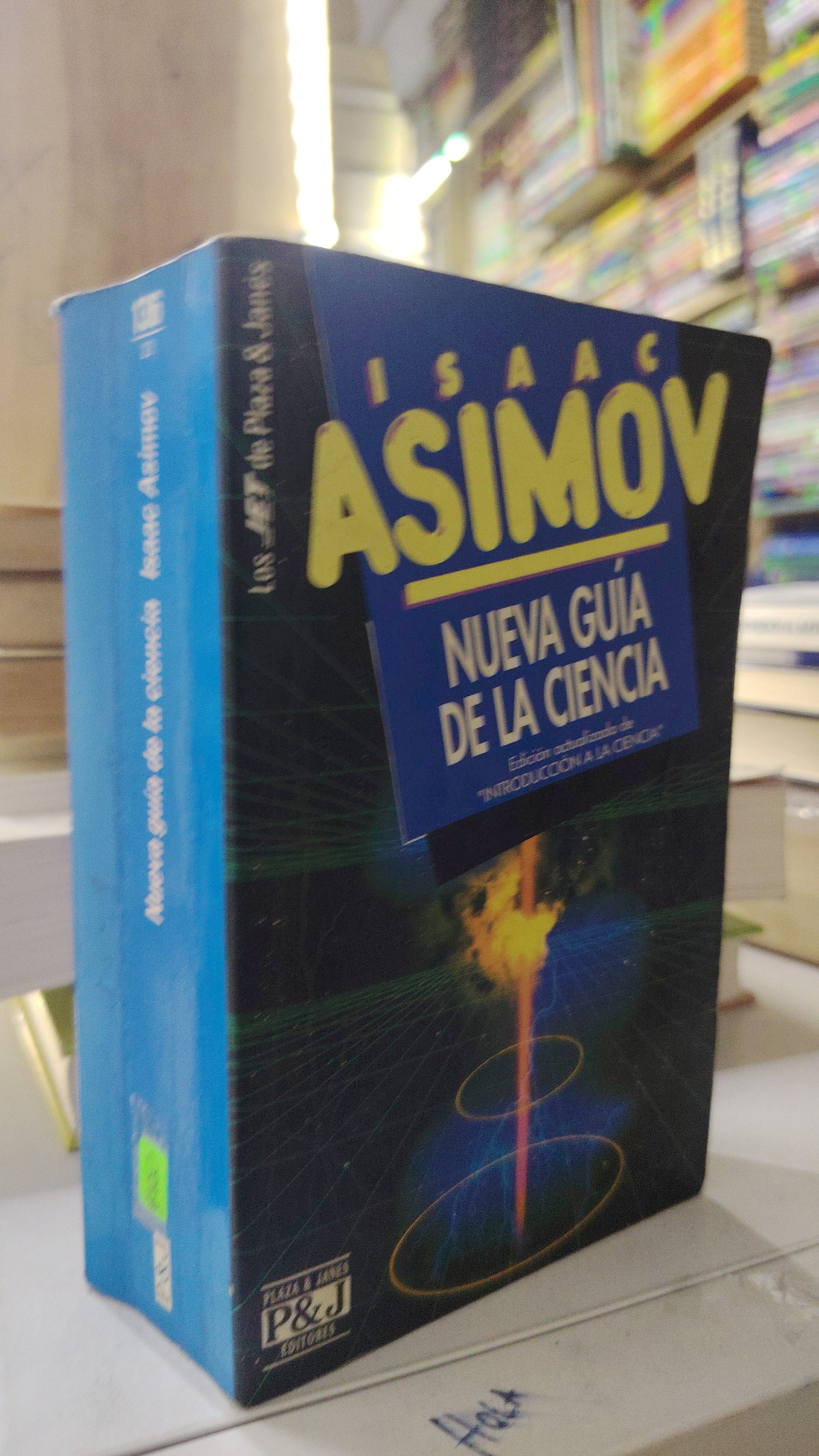 NUEVA GUIA DE LA CIENCIA POR ISAAC ASIMOV USADO NOVELA LITERARIO