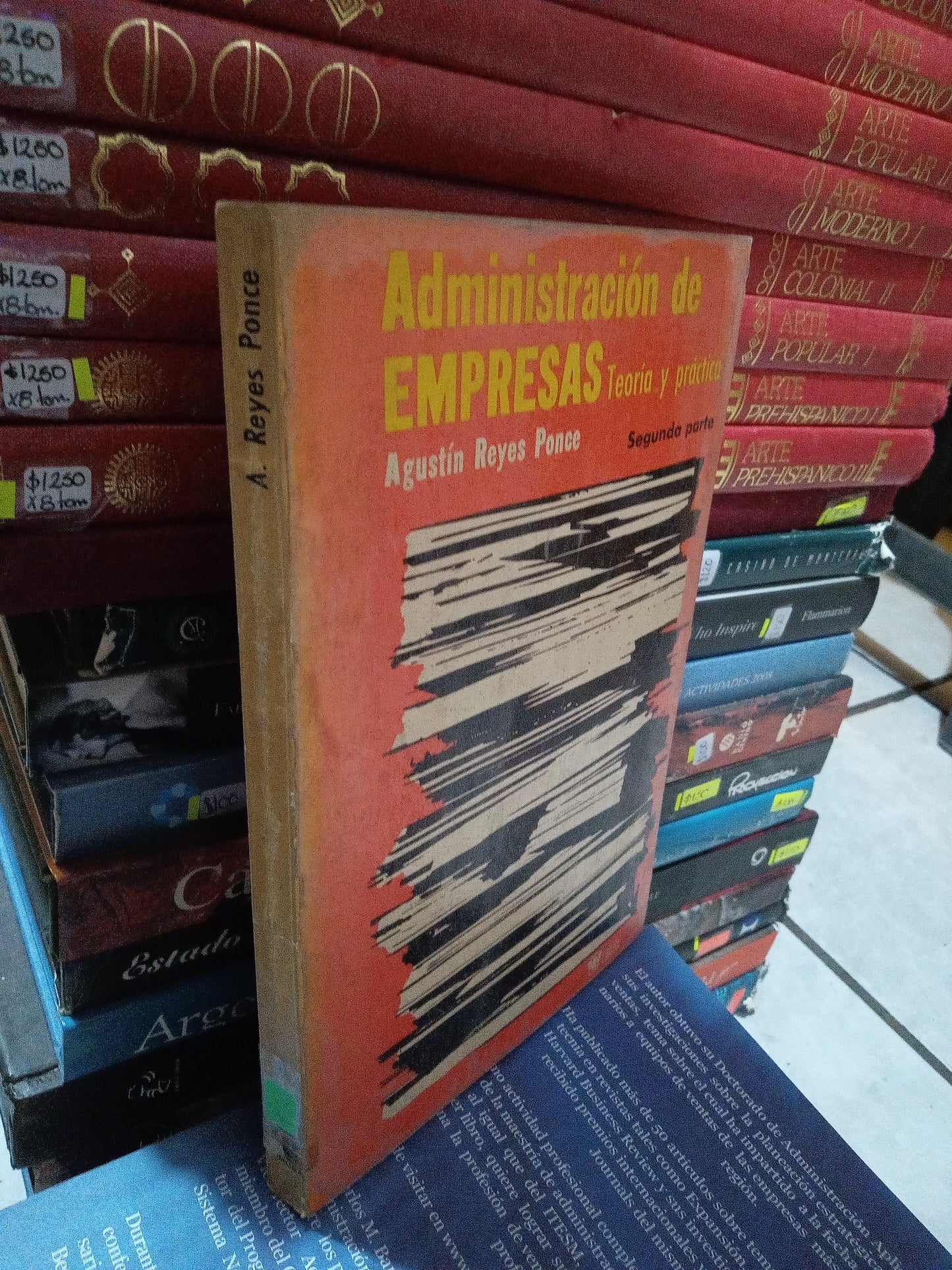 ADMINISTRACIÓN DE EMPRESA TEORIA Y PRÁCTICA POR AGUSTIN REYES PONCE USADO ADMINISTRACIÓN JUÁREZ