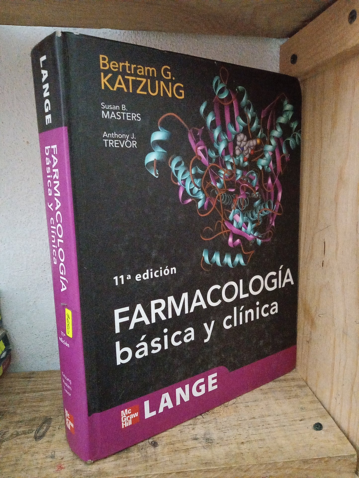 FARMACOLOGÍA BASICA Y CLINICA POR BERTRAM G. KATZUNG LANGE USADO SALUD LITERARIO 305
