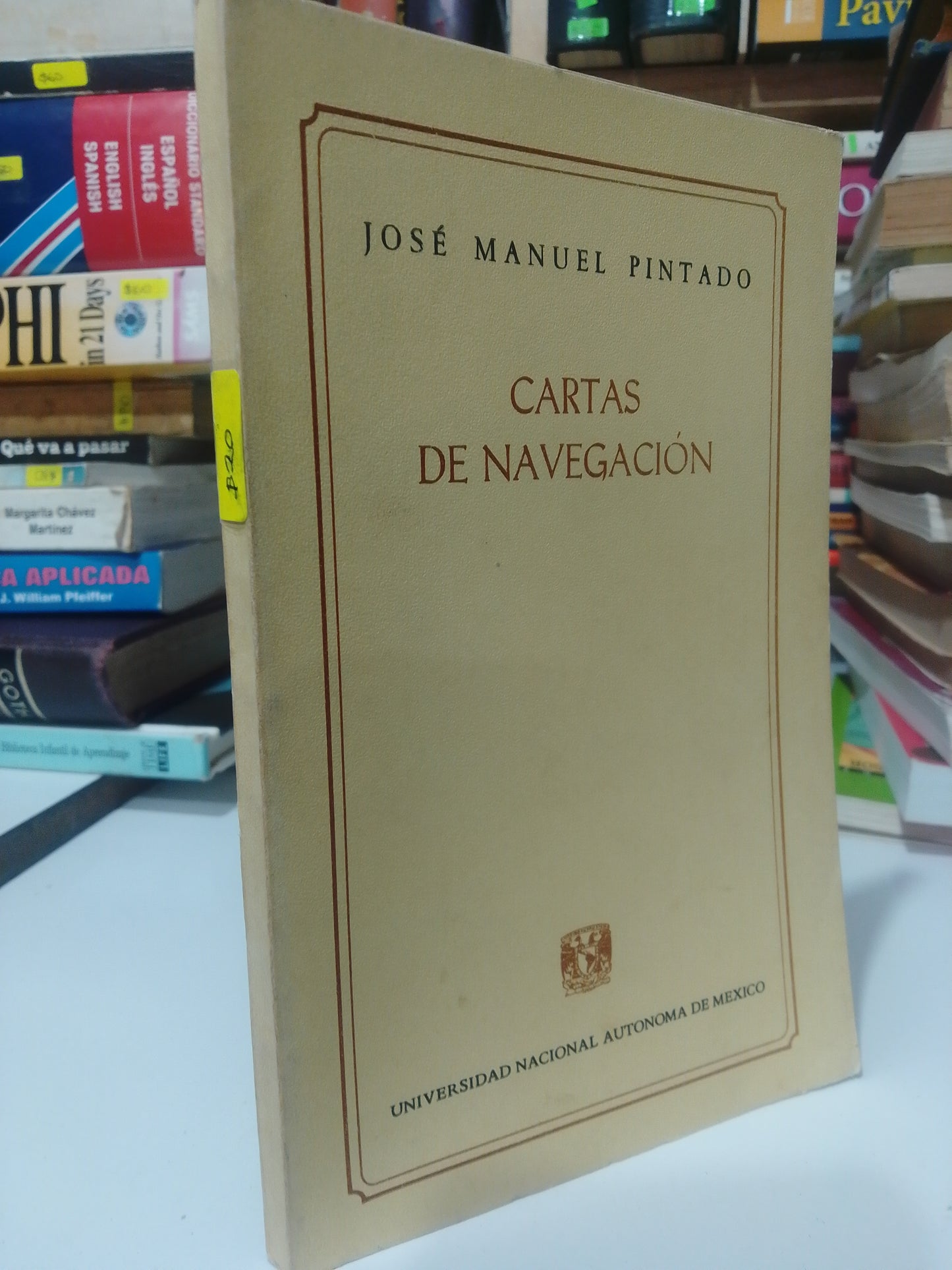 CARTAS DE NAVEGACION POR JOSE MANUEL PINTADO USADO POESIA JUAREZ