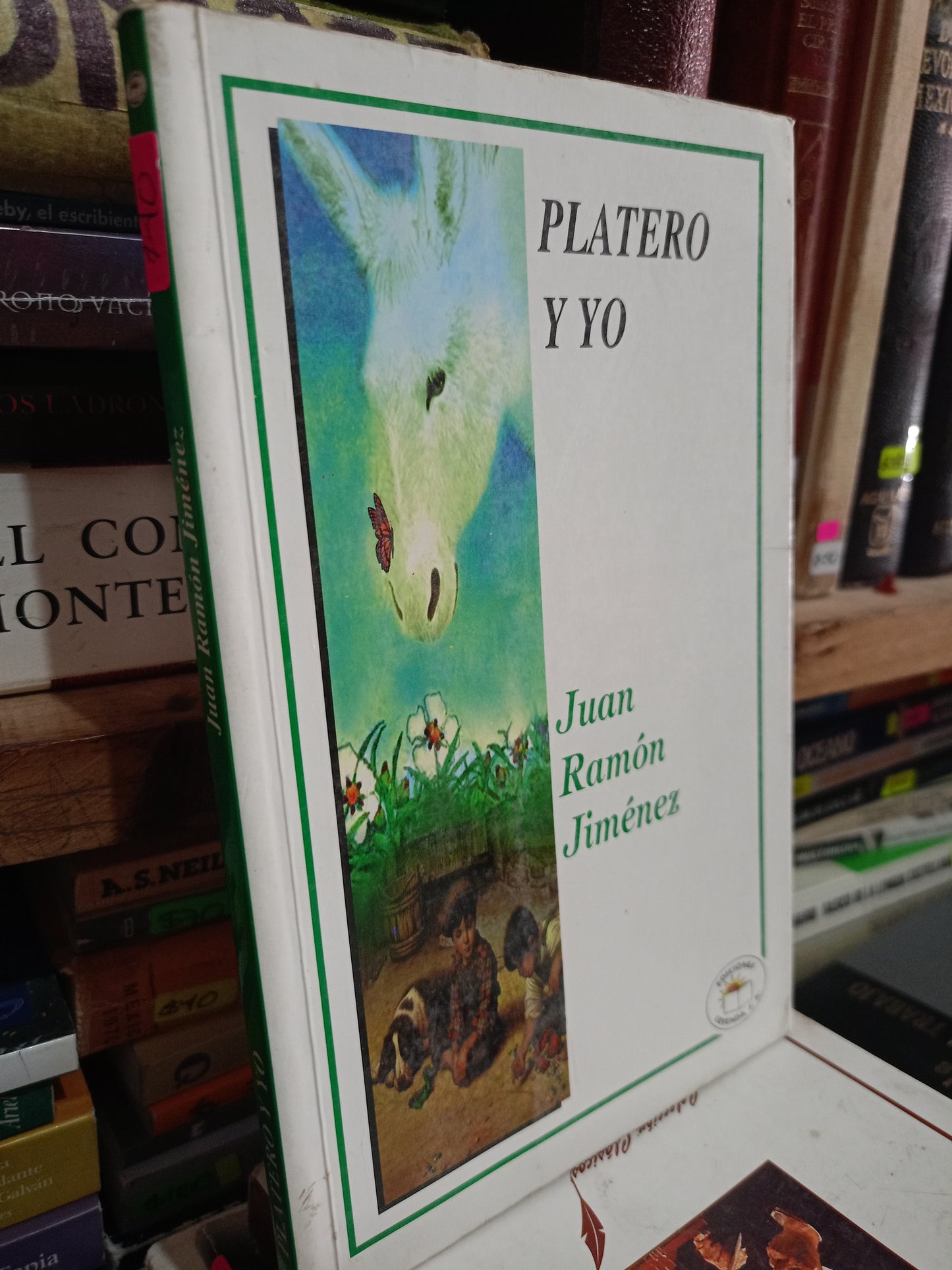 PLATERO Y YO POR JUAN RAMON JIMENEZ USADO INFANTIL LITERARIO 305