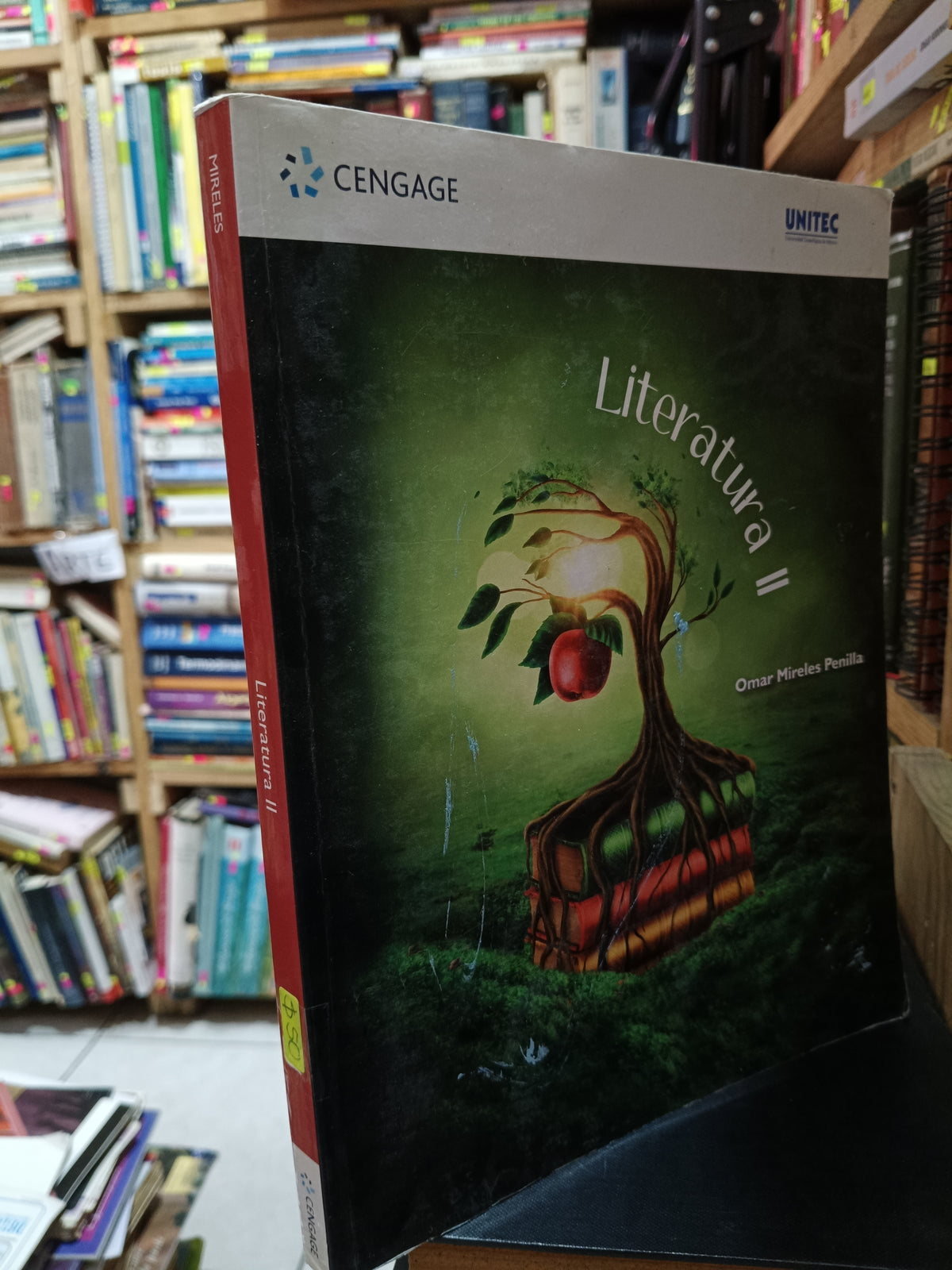 LITERATURA II OMAR MIRELES PENDILLA USADO EDUCACION LITERARIO 305
