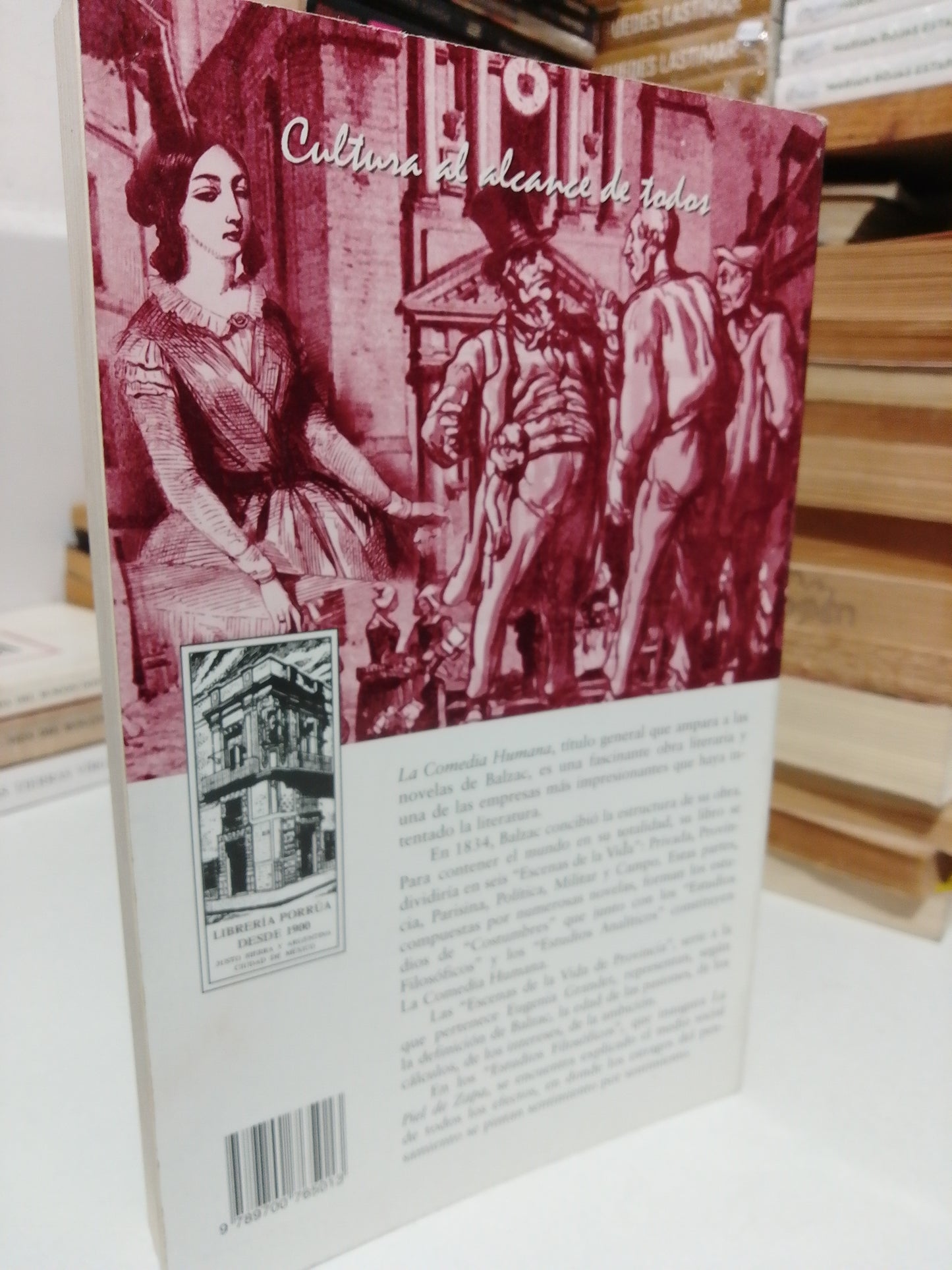 EUGENIA GRANDET LA PIEL DE ZAPA POR HONORATO DE BALZAC USADO NOVELA JUÁREZ