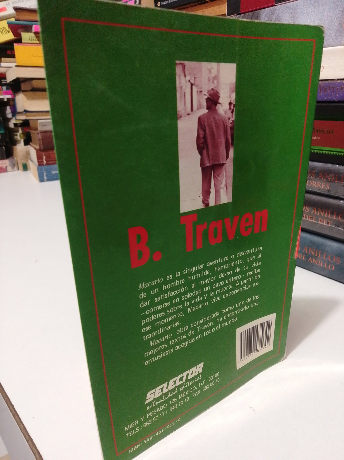 MACARIO POR B.TRAVEN USADO NOVELA JUAREZ