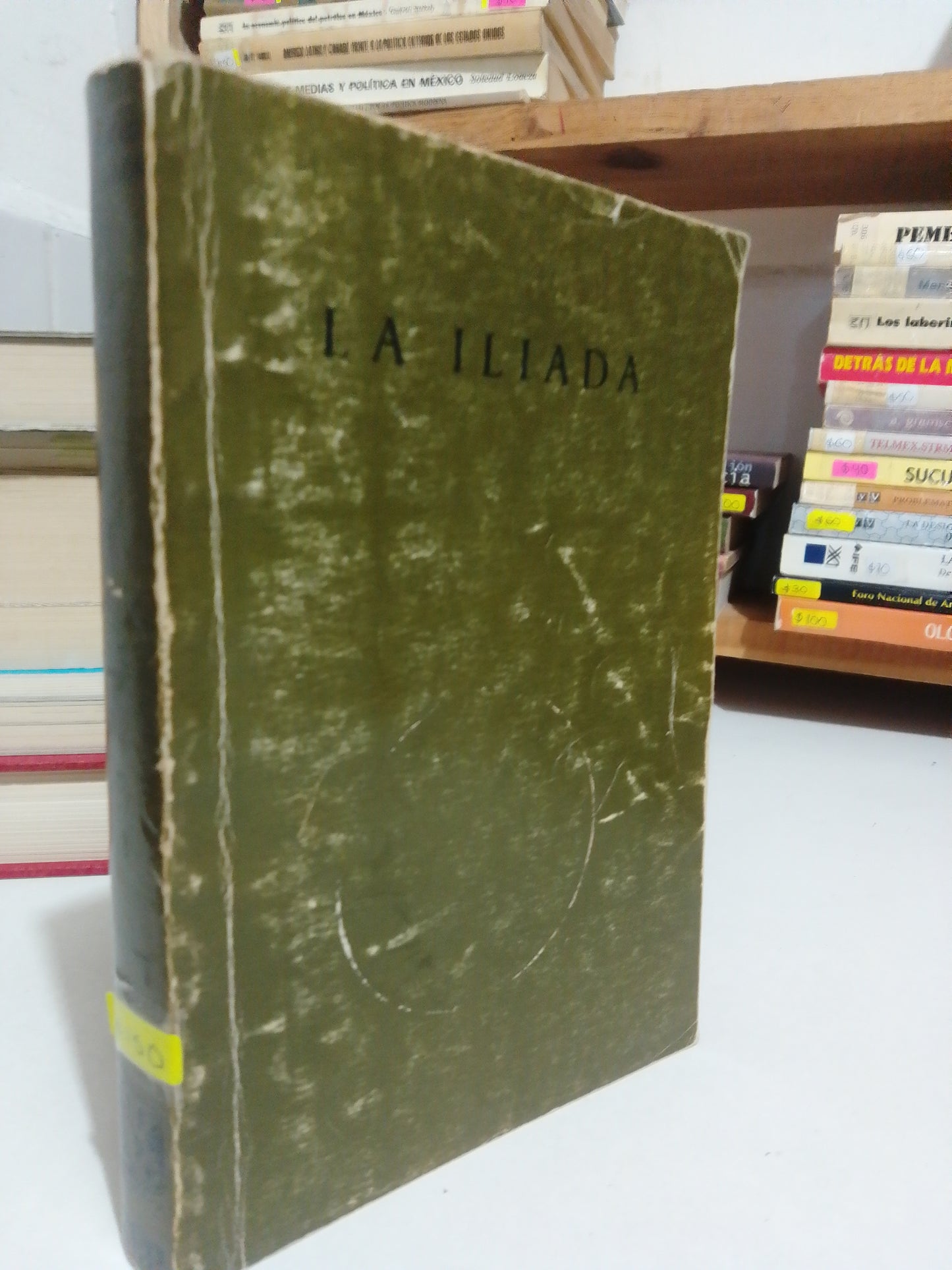 LA ILIADA POR HOMERO USADO NOVELA JUÁREZ
