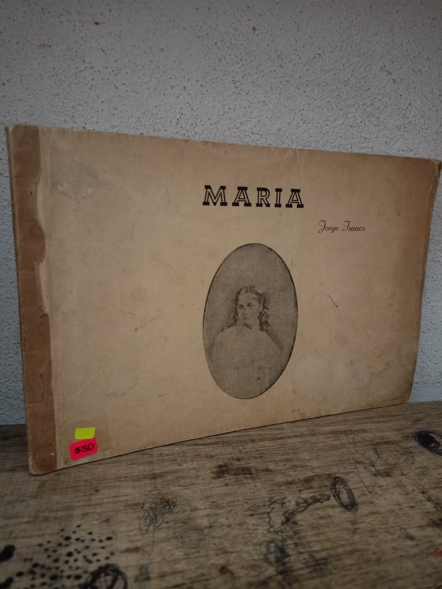 MARIA POR JORGE ISAACS USADO NOVELA LITERARIO 305
