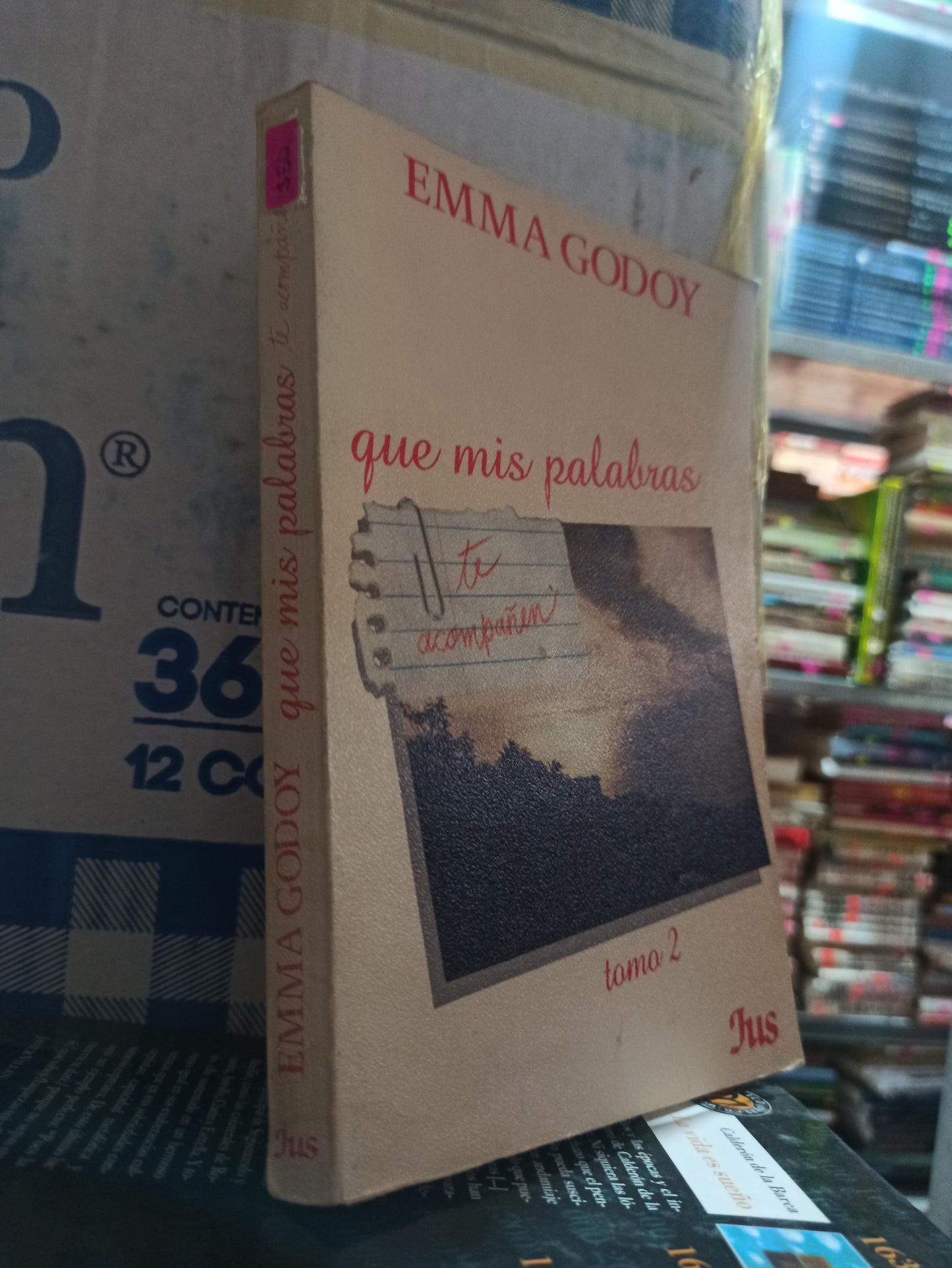 QUE MIS PALABRAS TE ACOMPAÑEN POR EMMA GODOY USADO NOVELAS ALDAMA