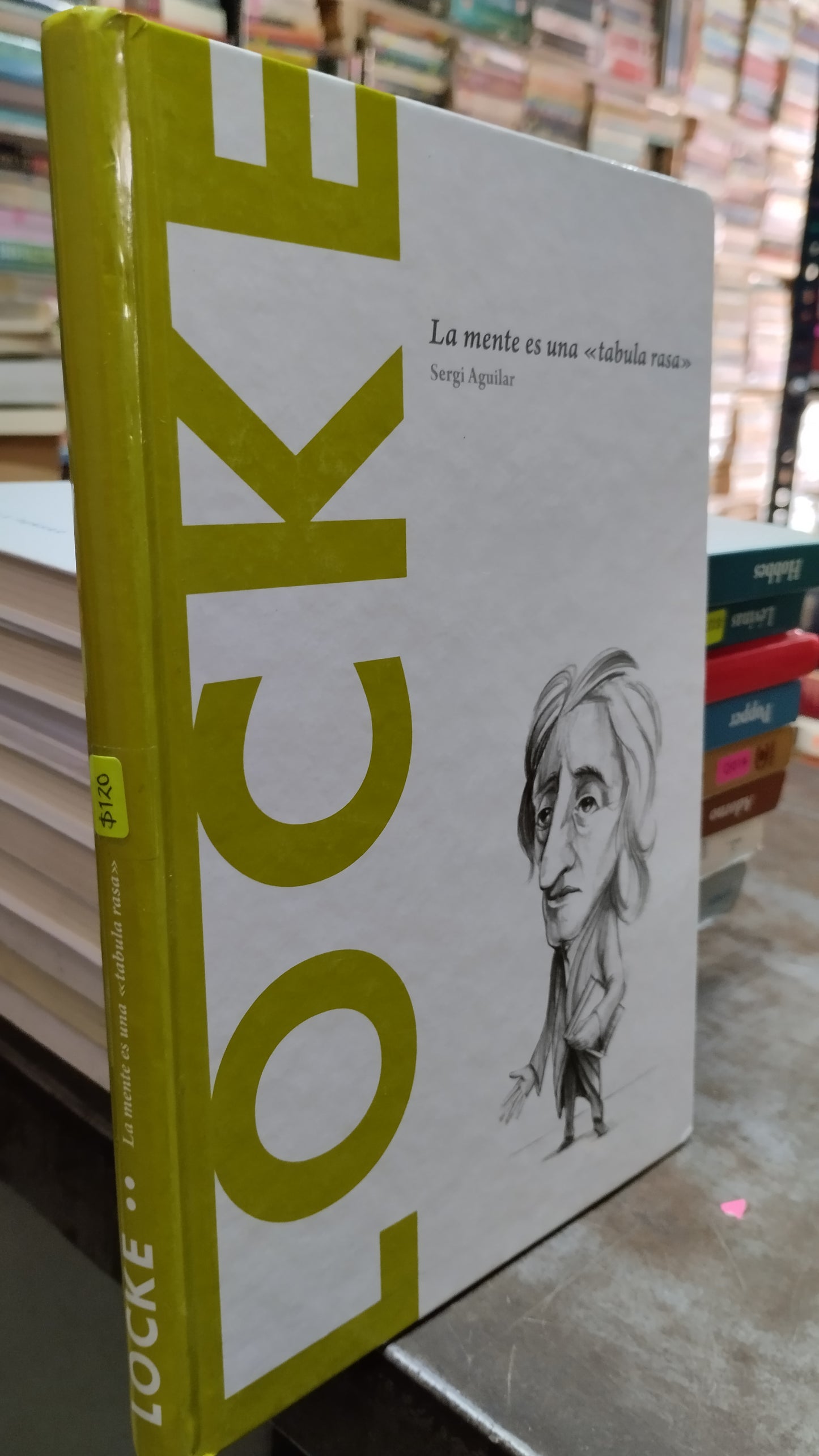 LOCKE LA MENTE ES UNA TABULA RASA LIBRO USADO SOCIOLOGIA ALDAMA