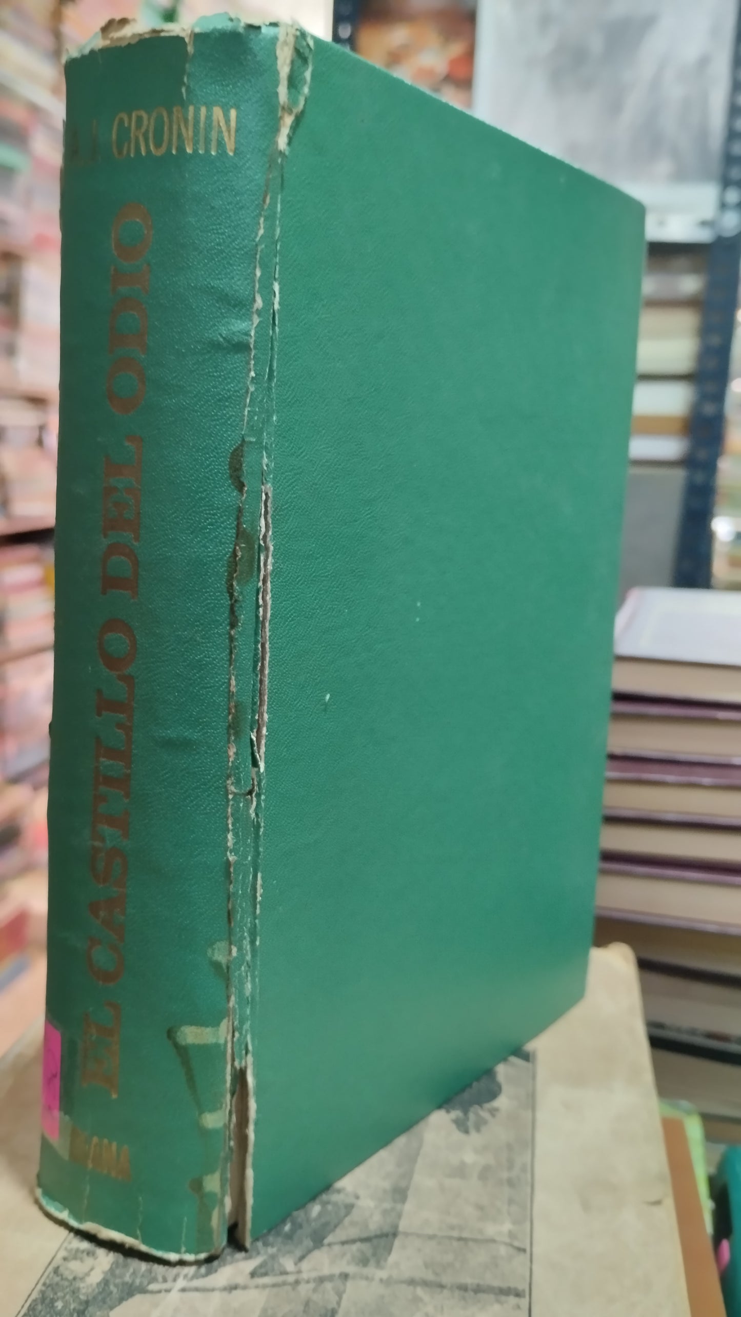 EL CASTILLO DEL ODIO POR DR A J CRONIN LIBRO USADO NOVELAS ALDAMA